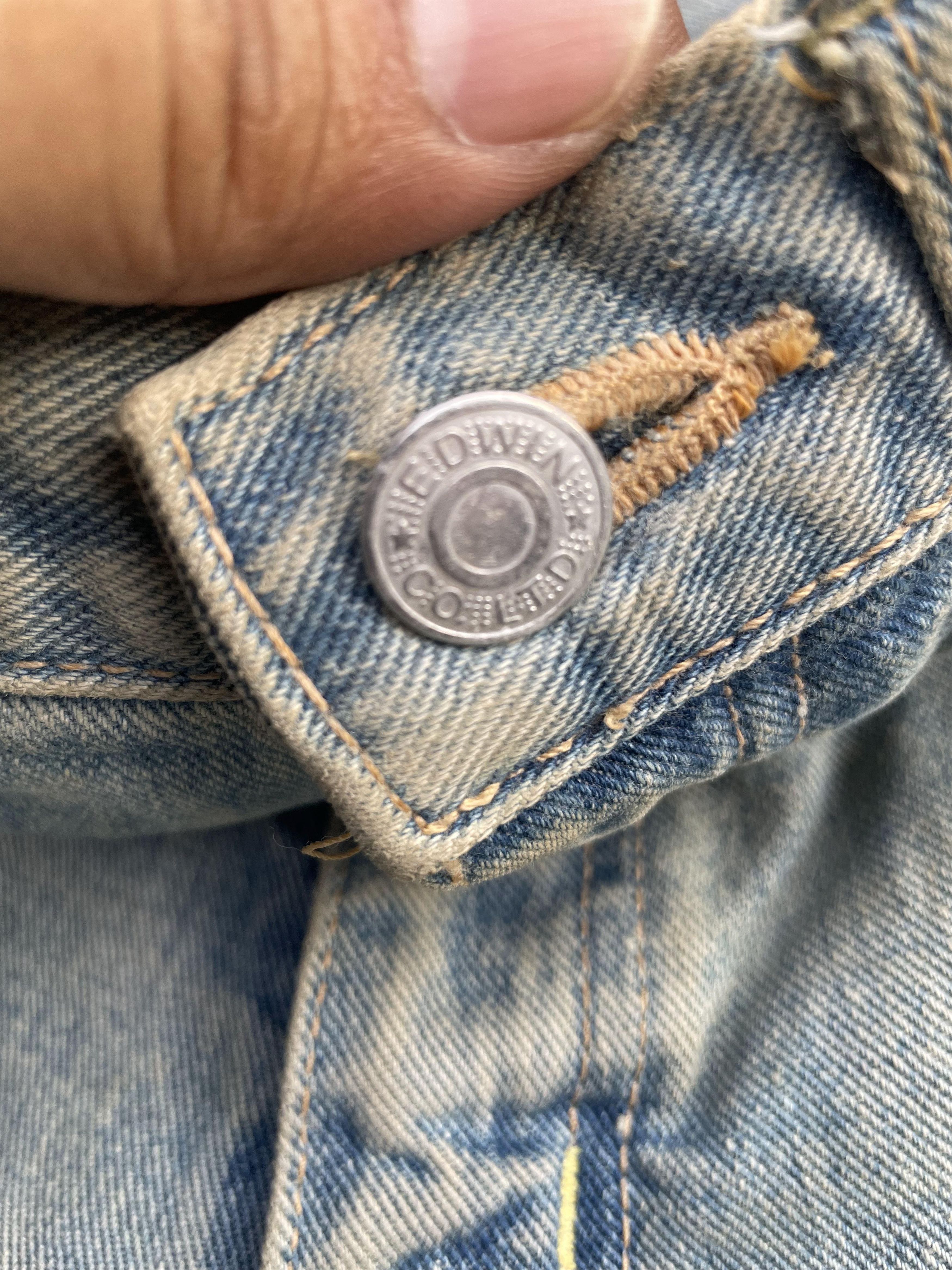 Edwin Vintage Edwin 1502 Faded Denim Size US 30 / EU 46 - 12 Thumbnail