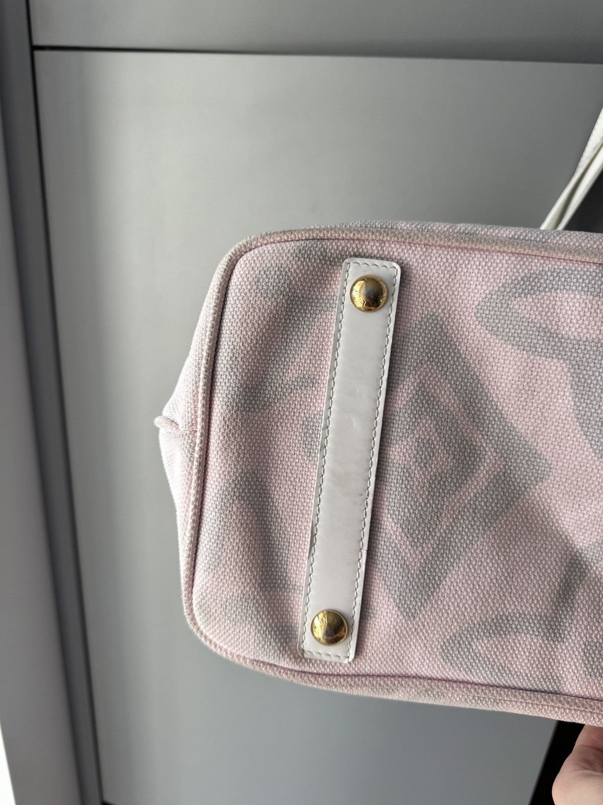 Louis Vuitton Louis Vuitton Tahitienne Cabas PM Pink Tote Bag Size ONE SIZE - 8 Thumbnail