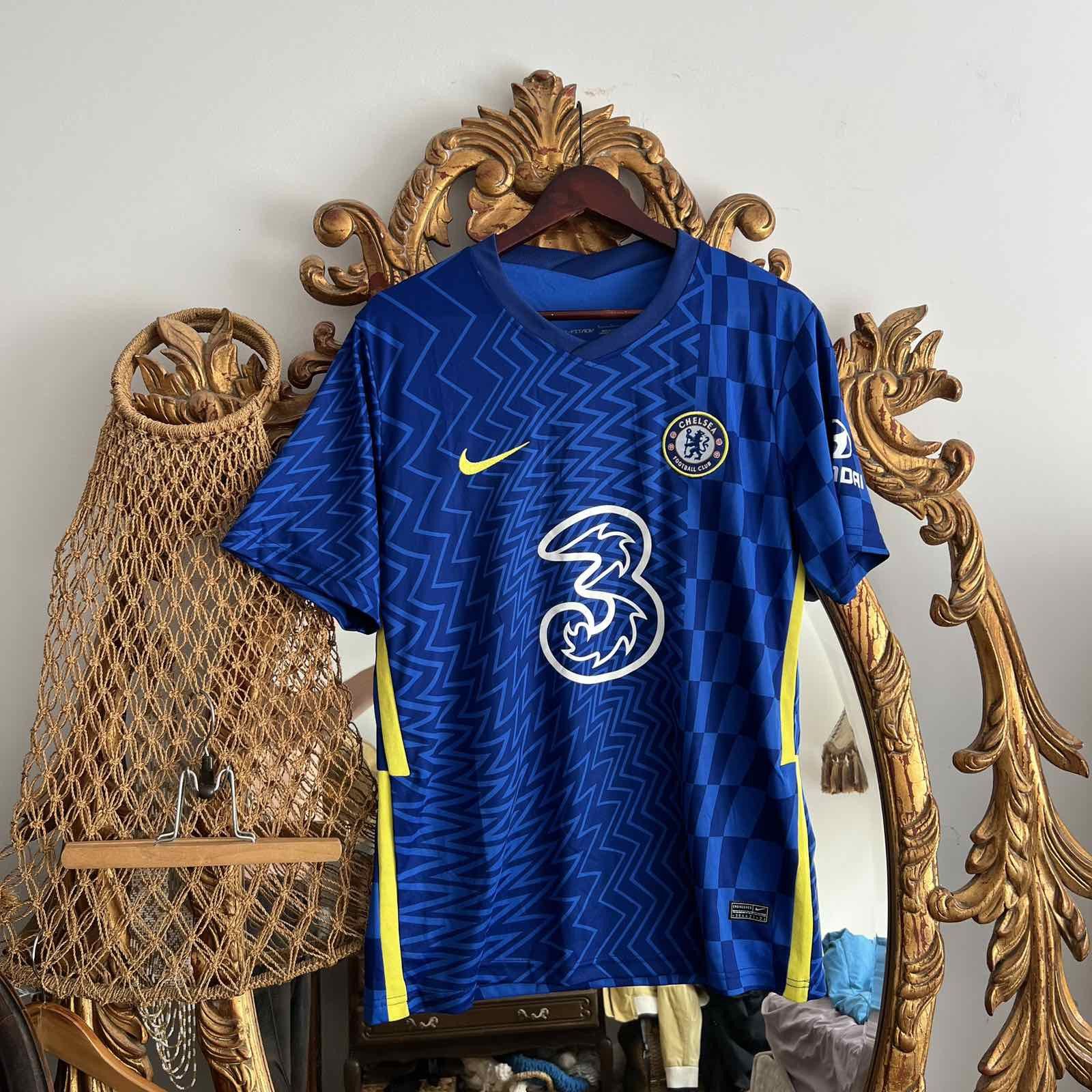 Nike Nike Chelsea 2021 2022 Mount #19 Home Shirt Soccer Jersey Size US L / EU 52-54 / 3 - 1 Thumbnail