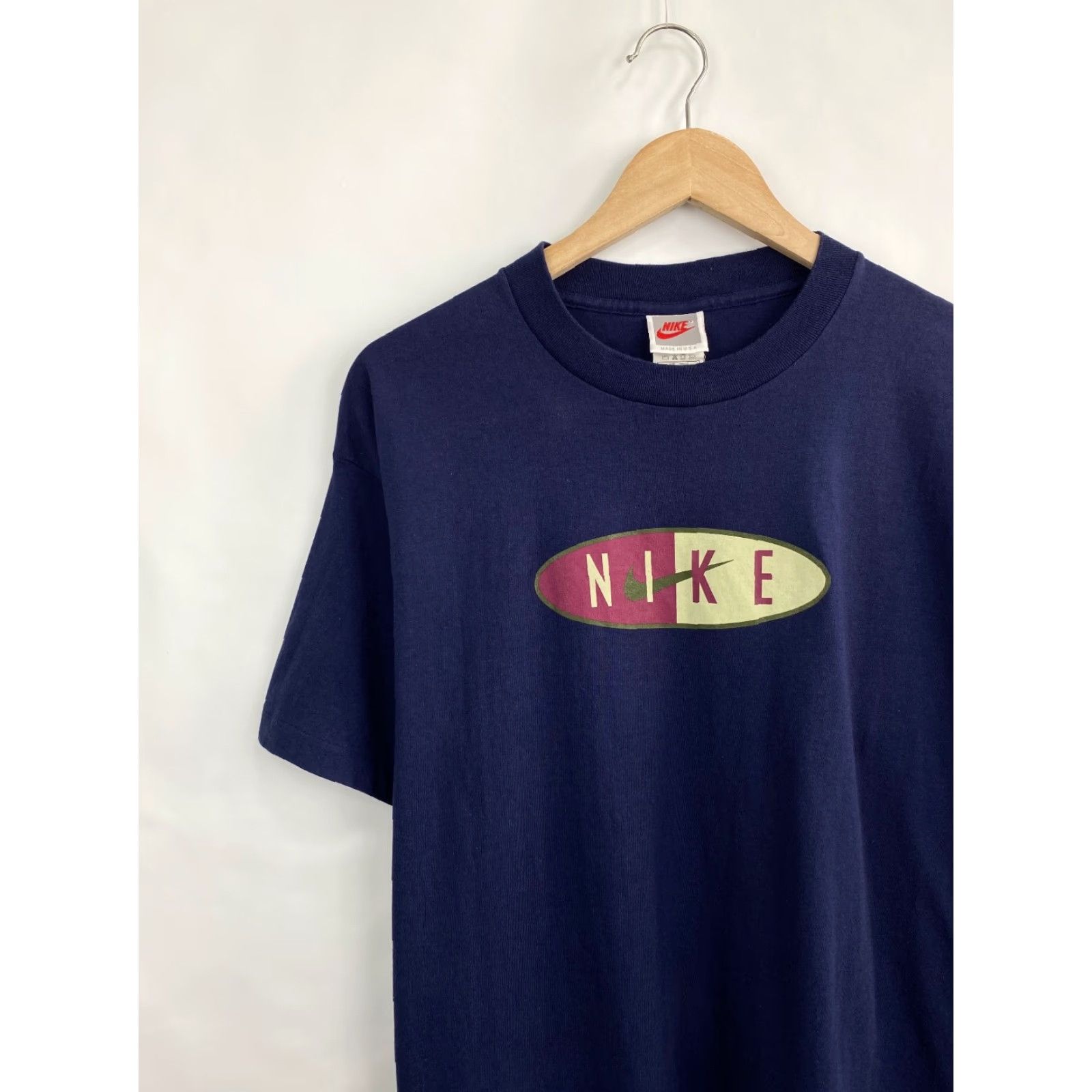 Nike VINTAGE Nike T-Shirt 90s Made in USA XL Blue Men's Size US XL / EU 56 / 4 - 3 Thumbnail