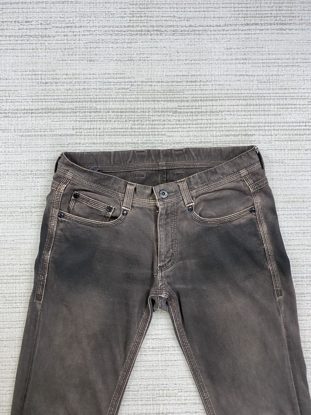 Black Barrett × Neil Barrett × Vintage Vintage Black Barret By Neil Barret Straight CutPants Size US 30 / EU 46 - 7 Thumbnail