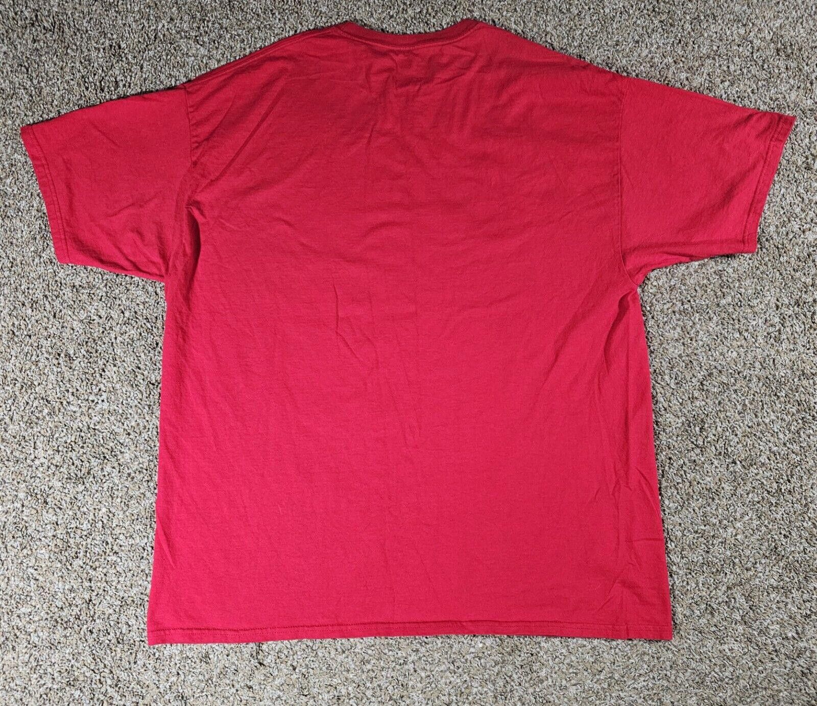Hanes Ohio State Buckeyes OSU Superman Logo Red T-shirt XXL Size ONE SIZE - 7 Thumbnail