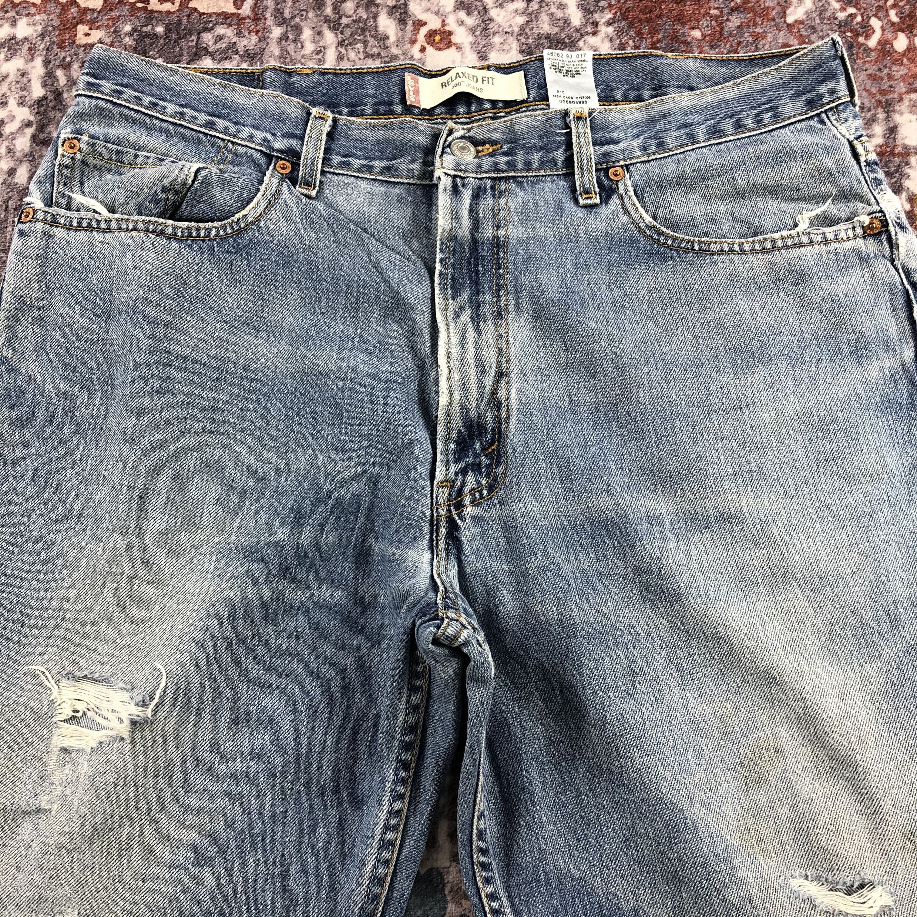 Levi's × Vintage Vintage Blue Wash Levis 550 Jeans-JM2652 Size US 39 - 3 Thumbnail