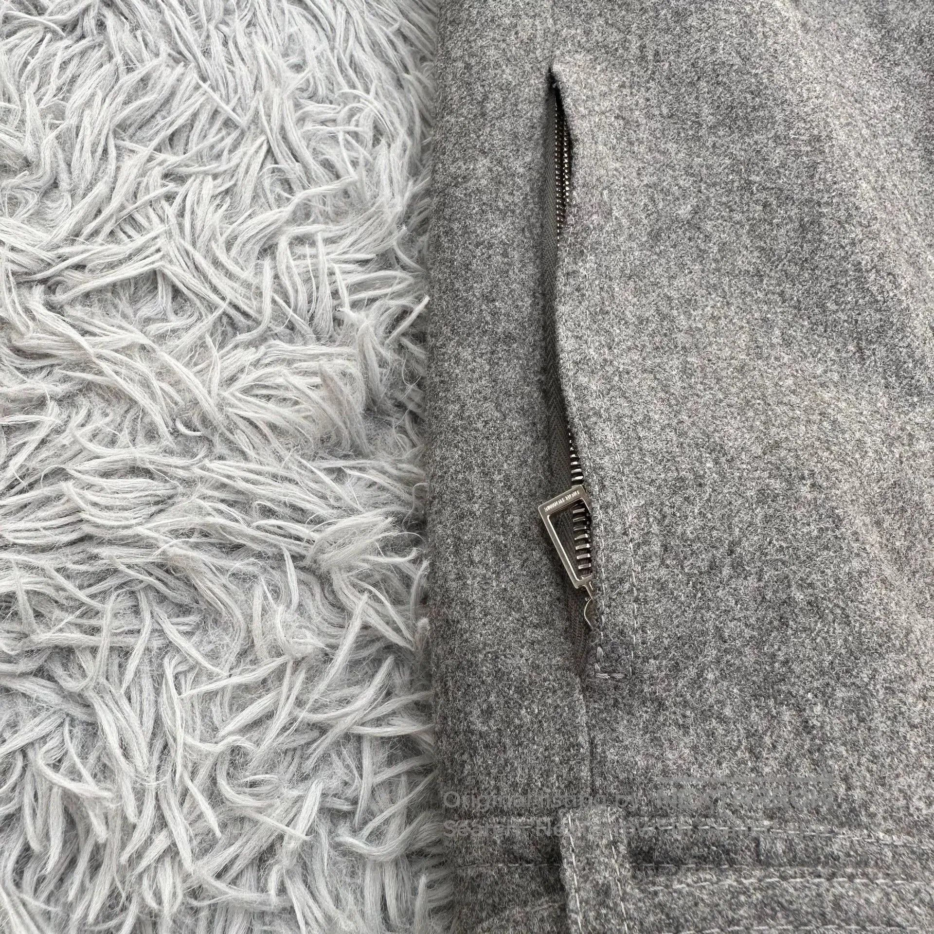 Dior Dior Homme Gray Zip Wool Jacket. Size US M / EU 48-50 / 2 - 8 Thumbnail