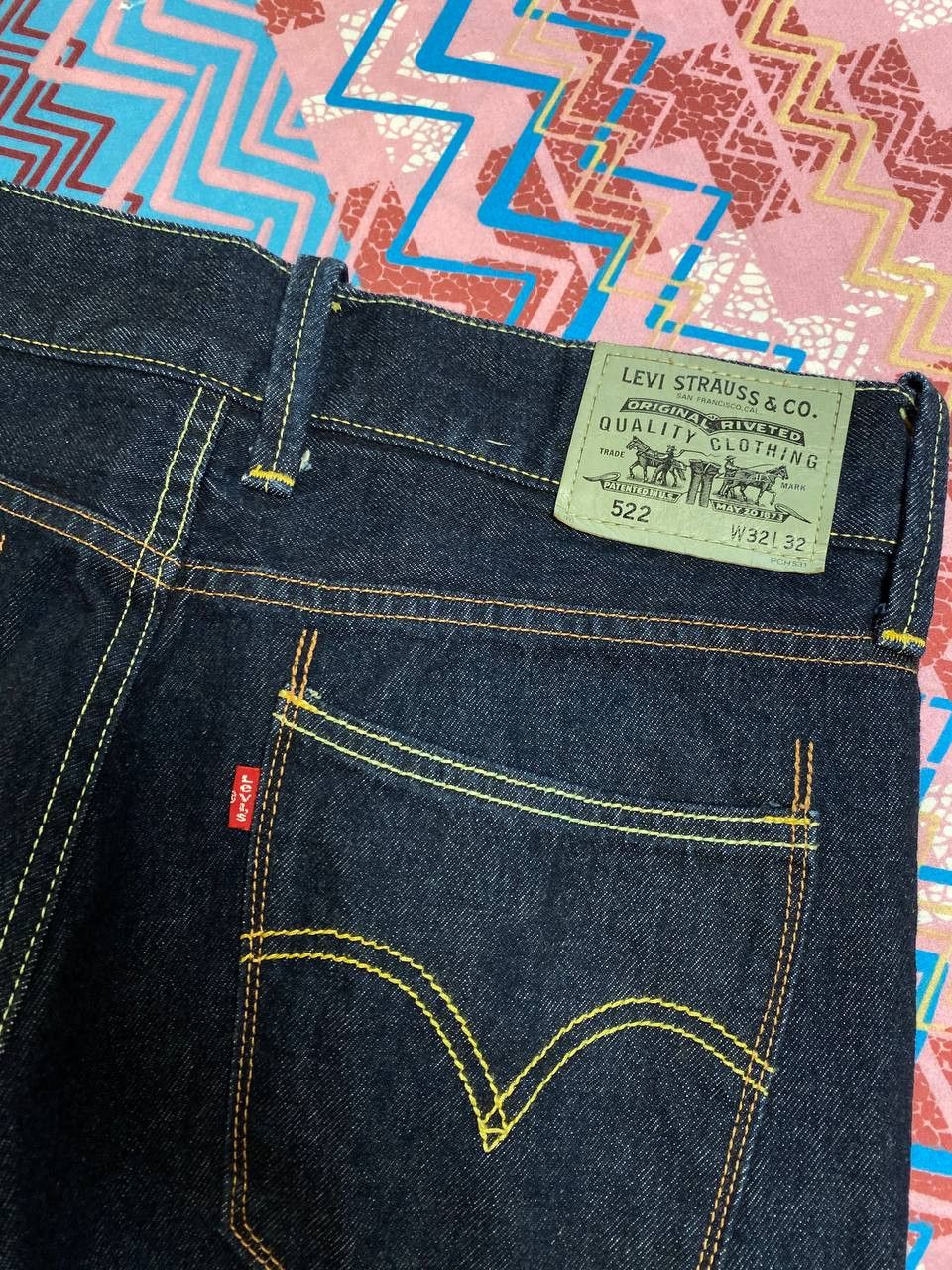 Levi's vintage jeans pants Y2K Levi's 522 w32 streetwear Size US 32 / EU 48 - 6 Thumbnail