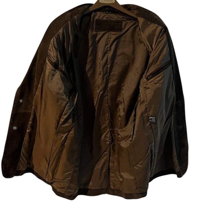 Leather VTG NWT Georgetown Leather Design Suede Blazer Mens Brown M Size US M / EU 48-50 / 2 - 3 Thumbnail