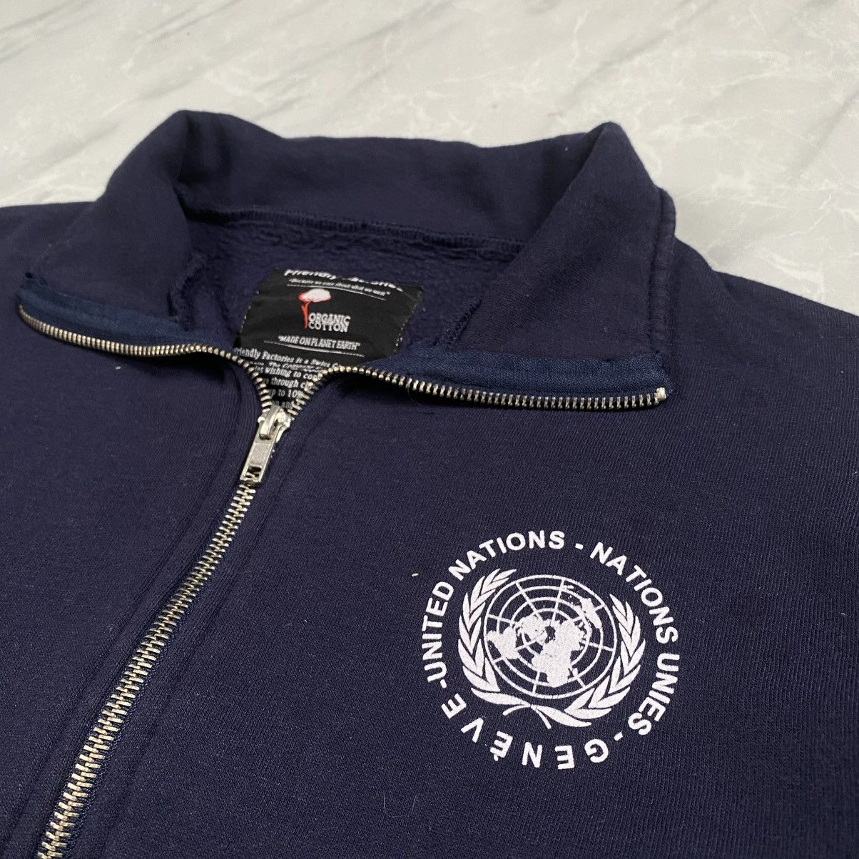 Other Friendly Factories United Nations UN Geneva Zip Up Size US M / EU 48-50 / 2 - 3 Thumbnail