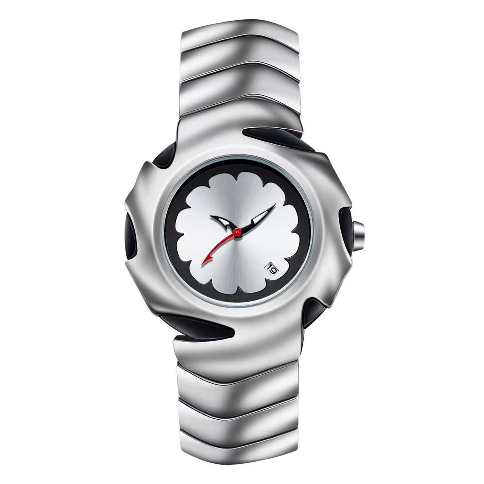 Vintage Blade Quartz Watch – Irregular Strap Size ONE SIZE - 5 Thumbnail
