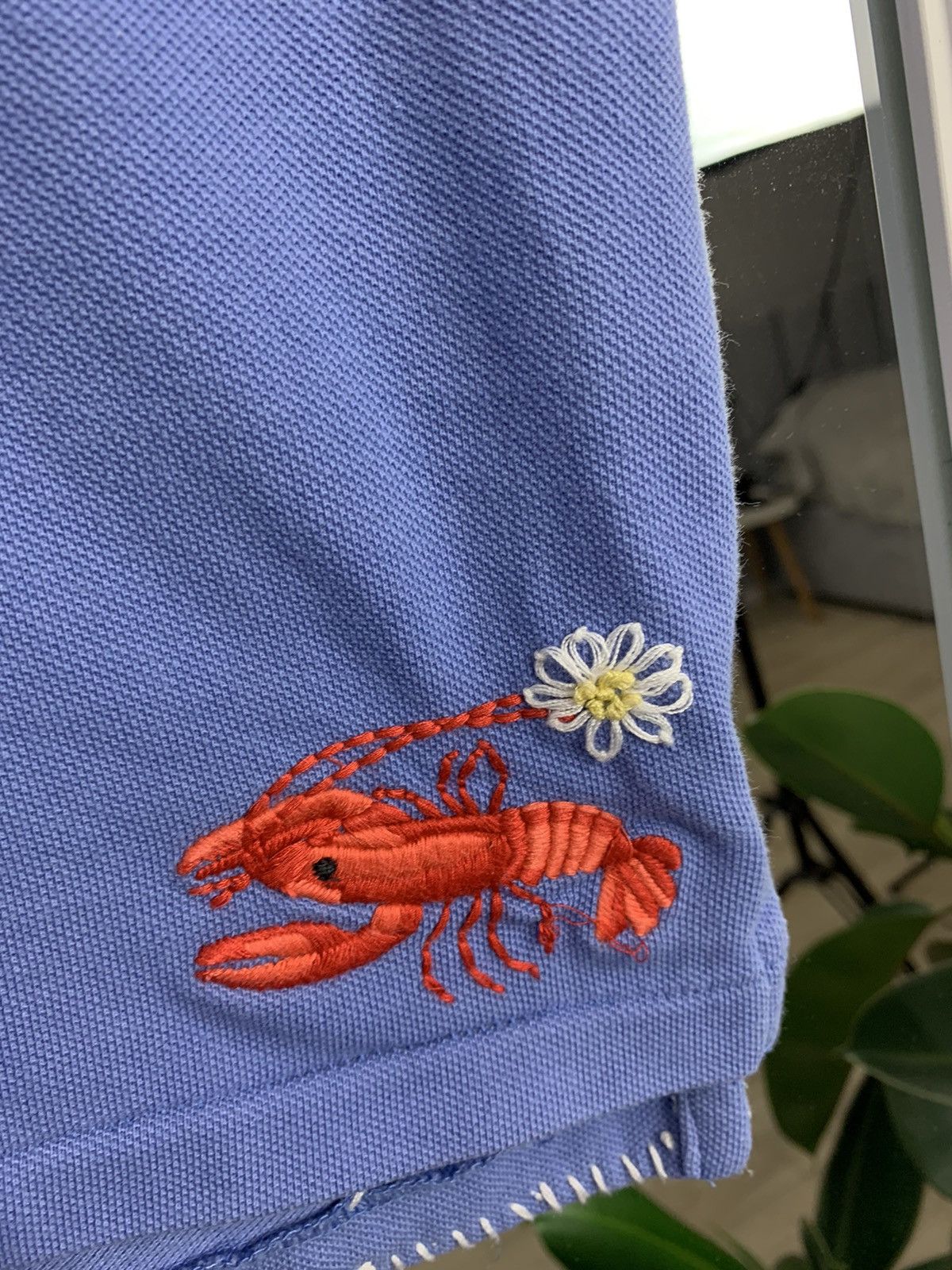 Ralph Lauren Polo Ralph Lauren Blue Embroidered Polo Shir Art Polo Size:S Size S / US 4 / IT 40 - 9 Thumbnail
