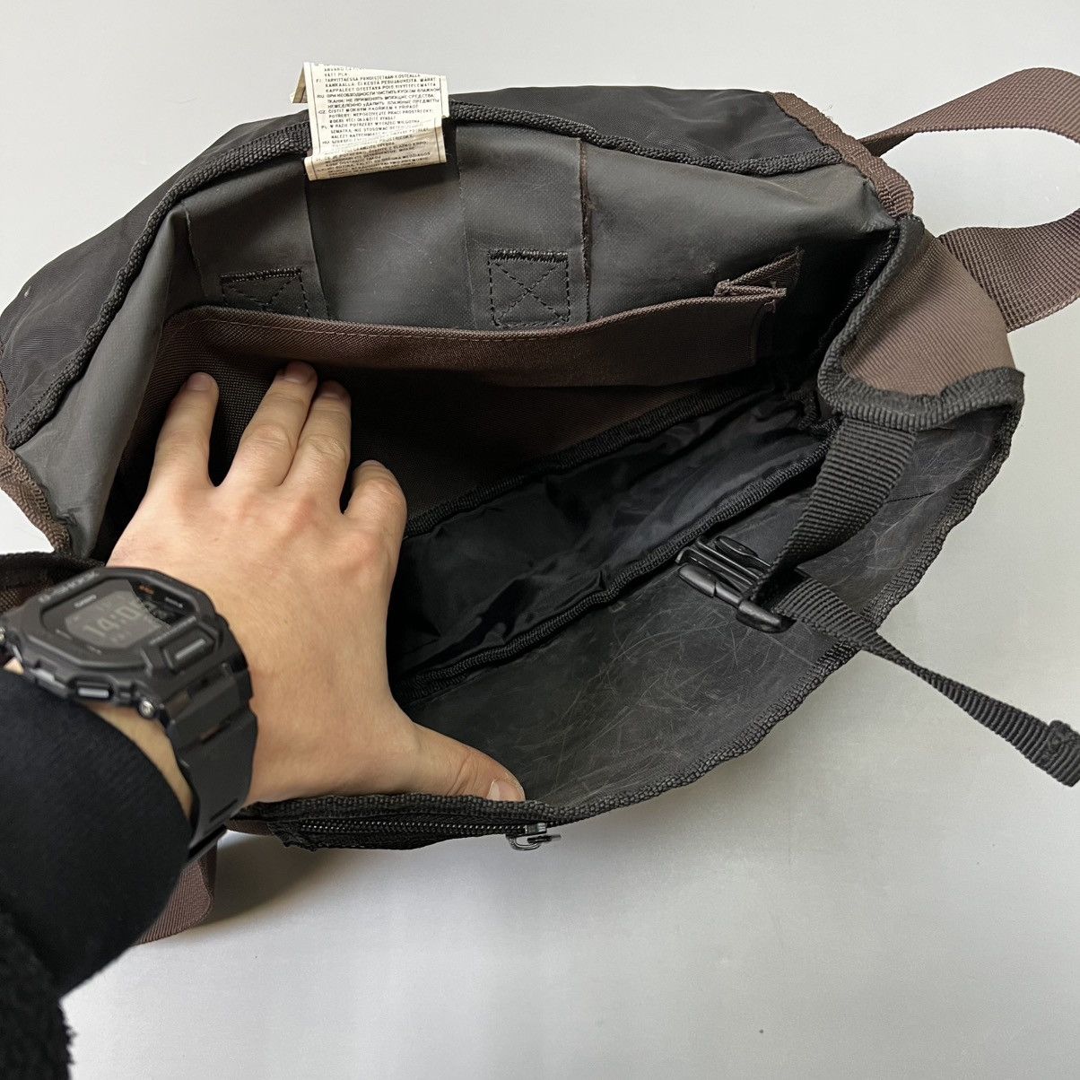 Nike × Vintage Nike Vintage Crossbody Bag Swoosh y2k rare Size ONE SIZE - 24 Thumbnail