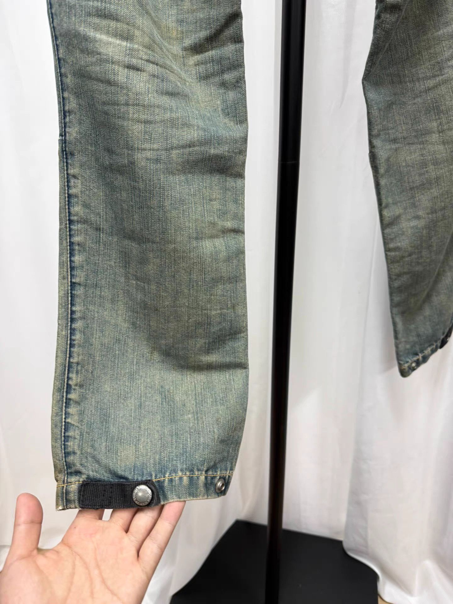 Junya Watanabe Junya Watanabe Relaxed Crotch Washed Jeans K20 Size US 33 - 8 Thumbnail