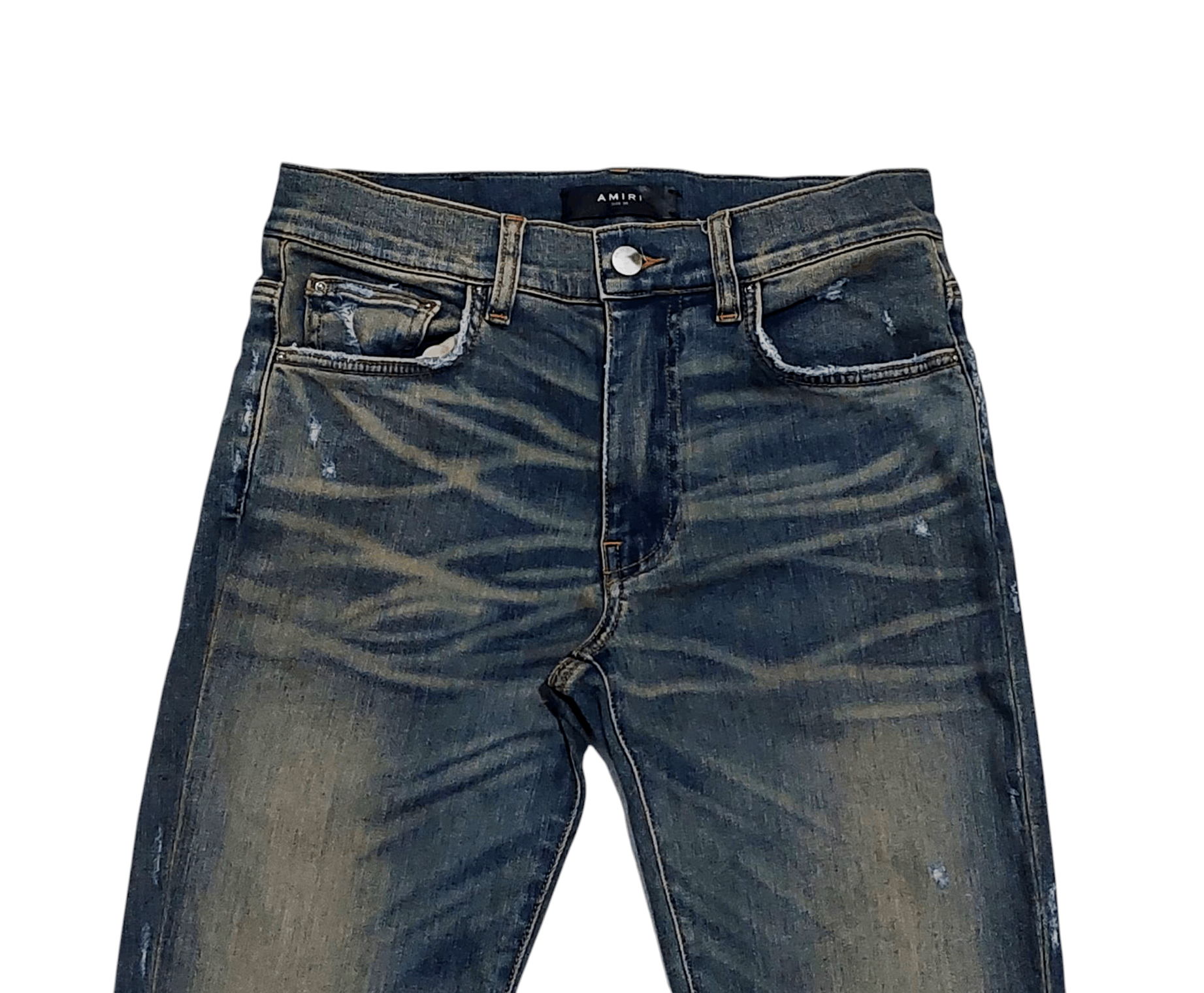 Amiri Amiri Stack Jean - Indigo Size US 30 / EU 46 - 2 Thumbnail