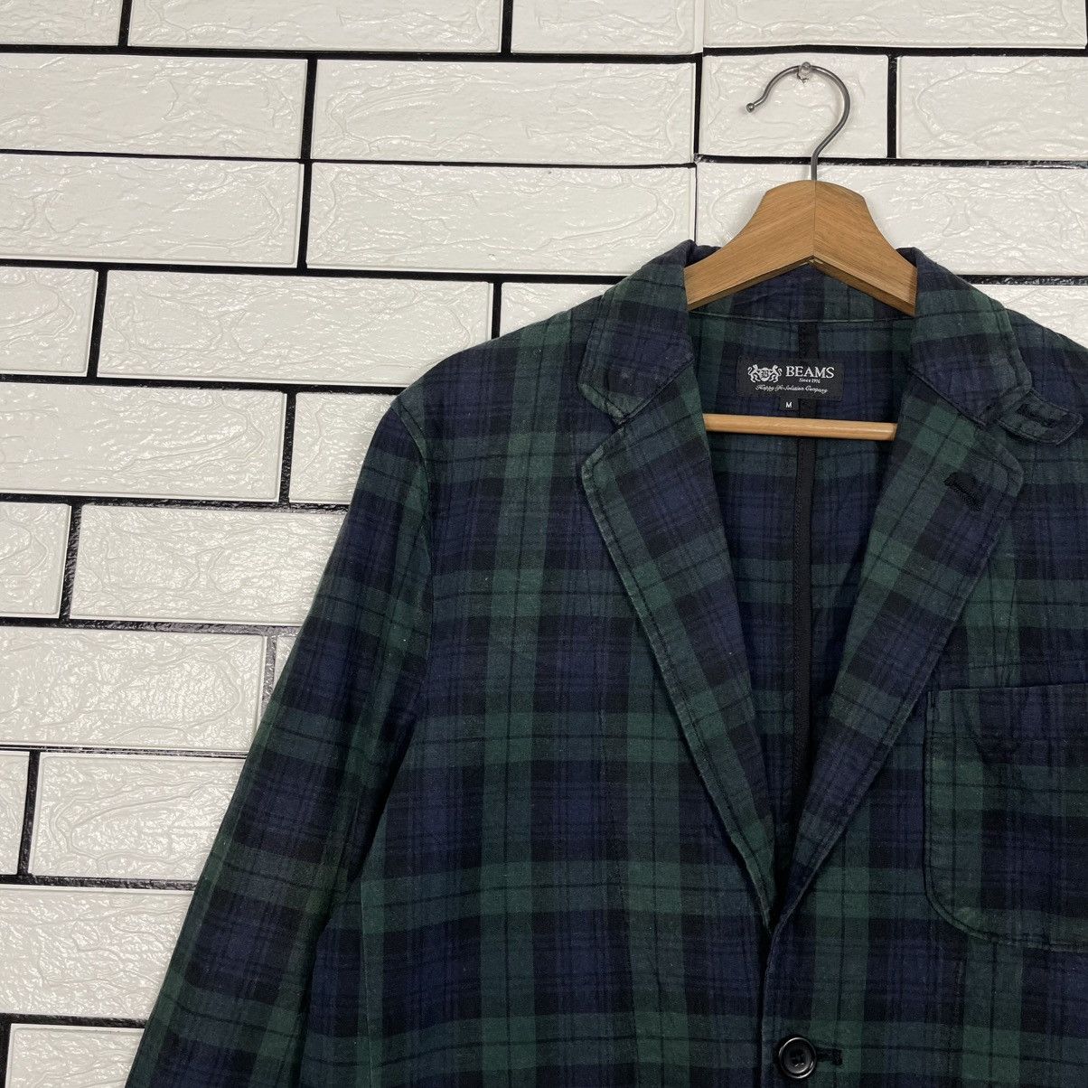 Beams Japan Beams Tartan Casual Jacket Size US M / EU 48-50 / 2 - 6 Thumbnail