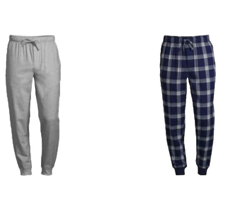 Lands' End $110 LANDS' END MEN'S 4x 4xl navy gray flannel pajamas pants Size US 44 / EU 60 - 1 Preview