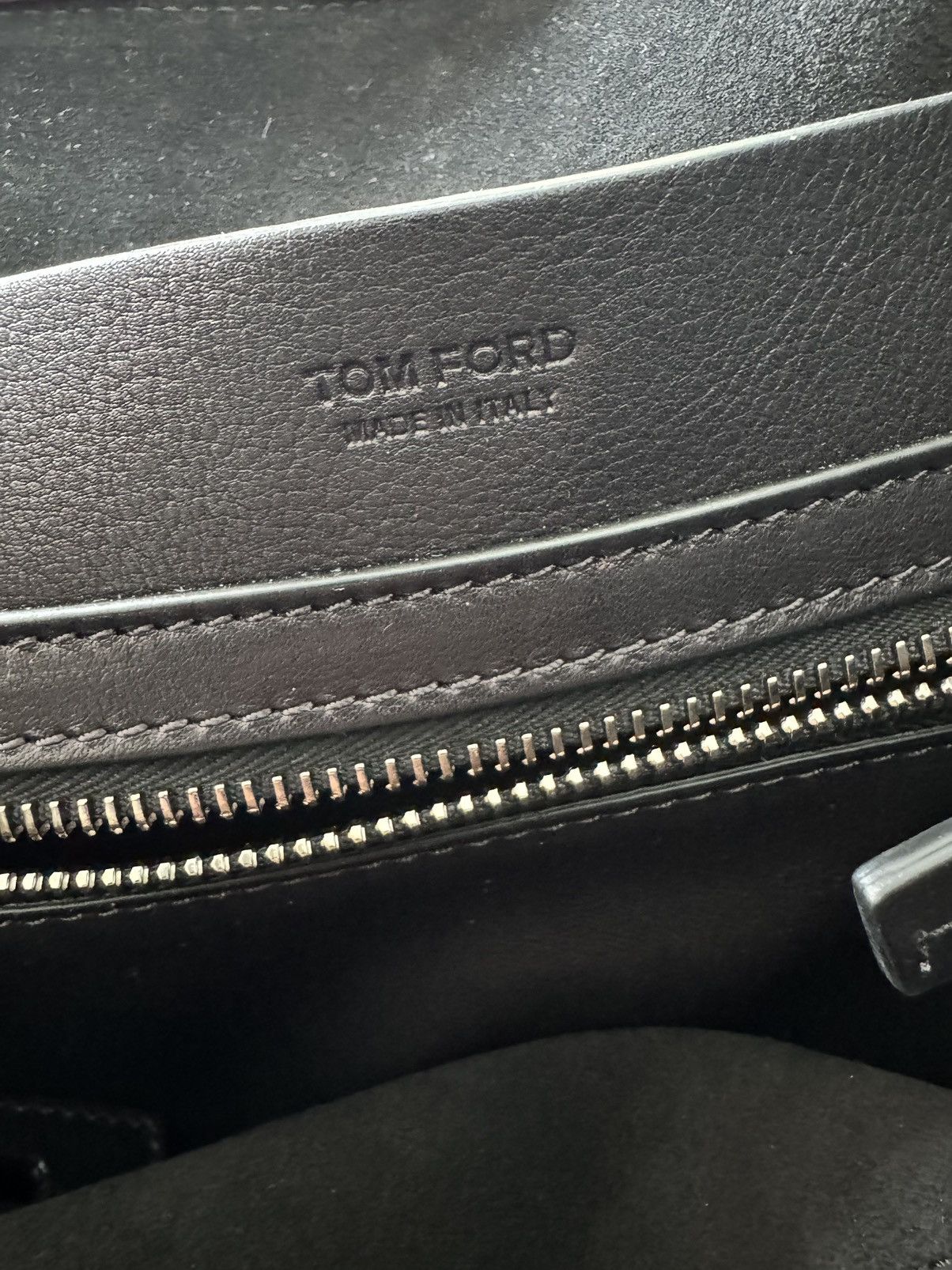 Tom Ford Tom Ford Leather North South Tote Bag Size ONE SIZE - 16 Thumbnail