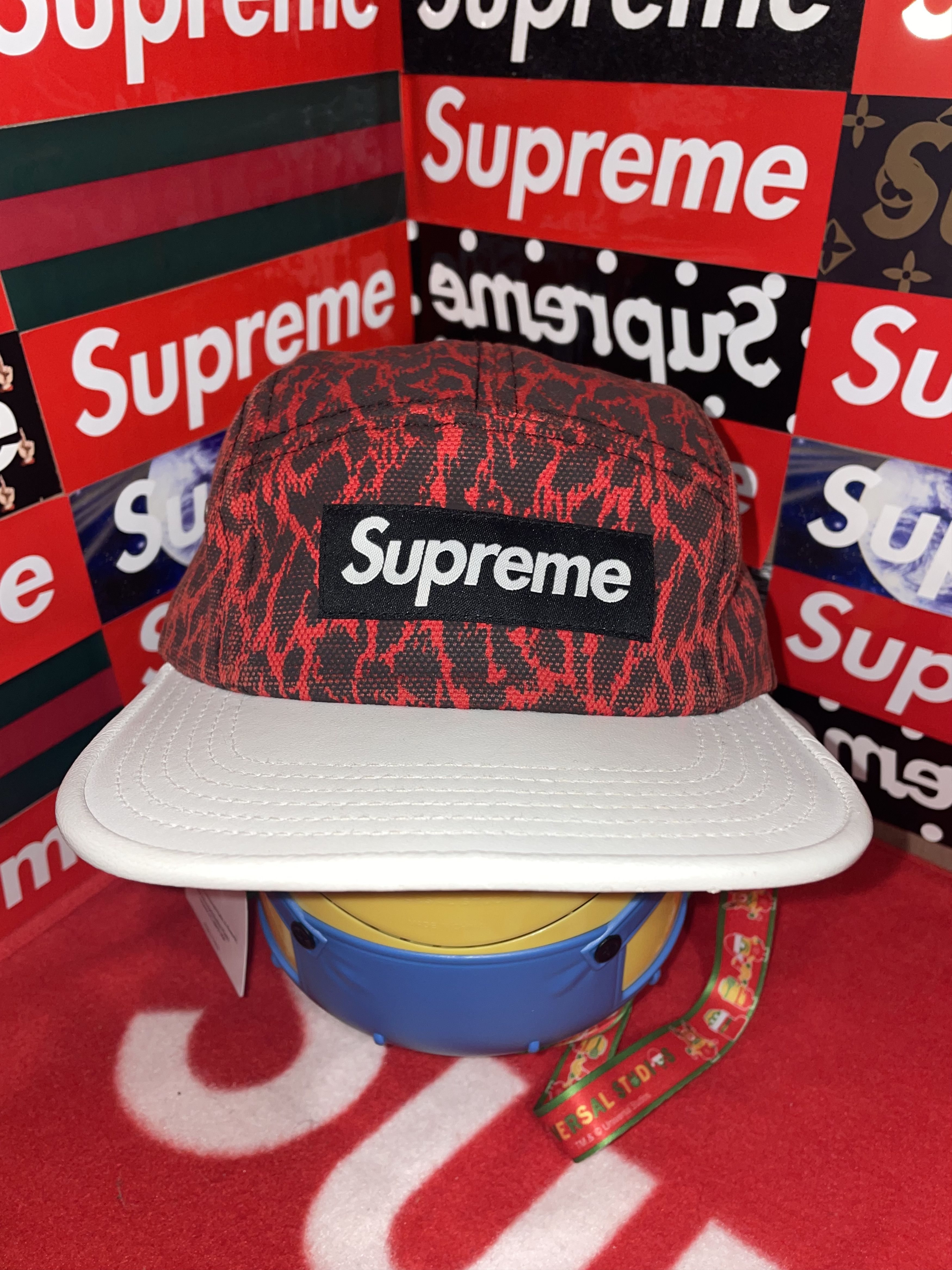 Supreme snow leopard hunter flap hat