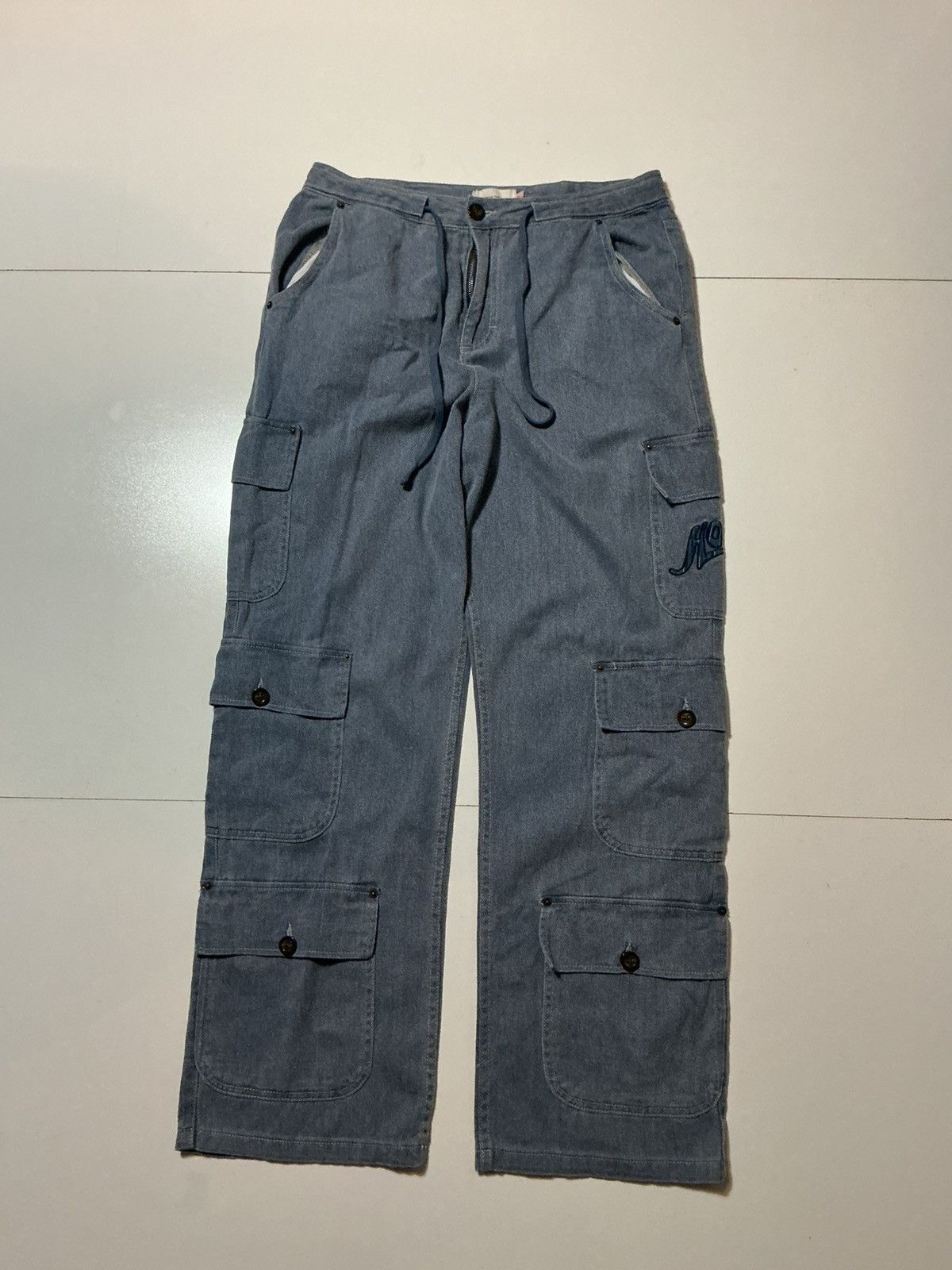 Honor the Gift $149 HTG Honor The Gift Motorhead Twill Cargo Utility Pants Size US 32 / EU 48 - 4 Thumbnail