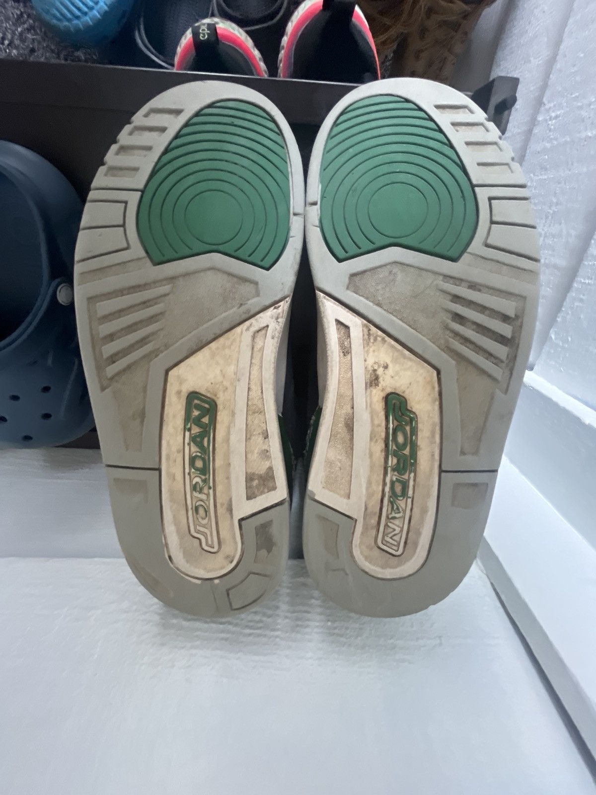 Nike Air Jordan 3 Pine Green Size US 9 / EU 42 - 5 Thumbnail