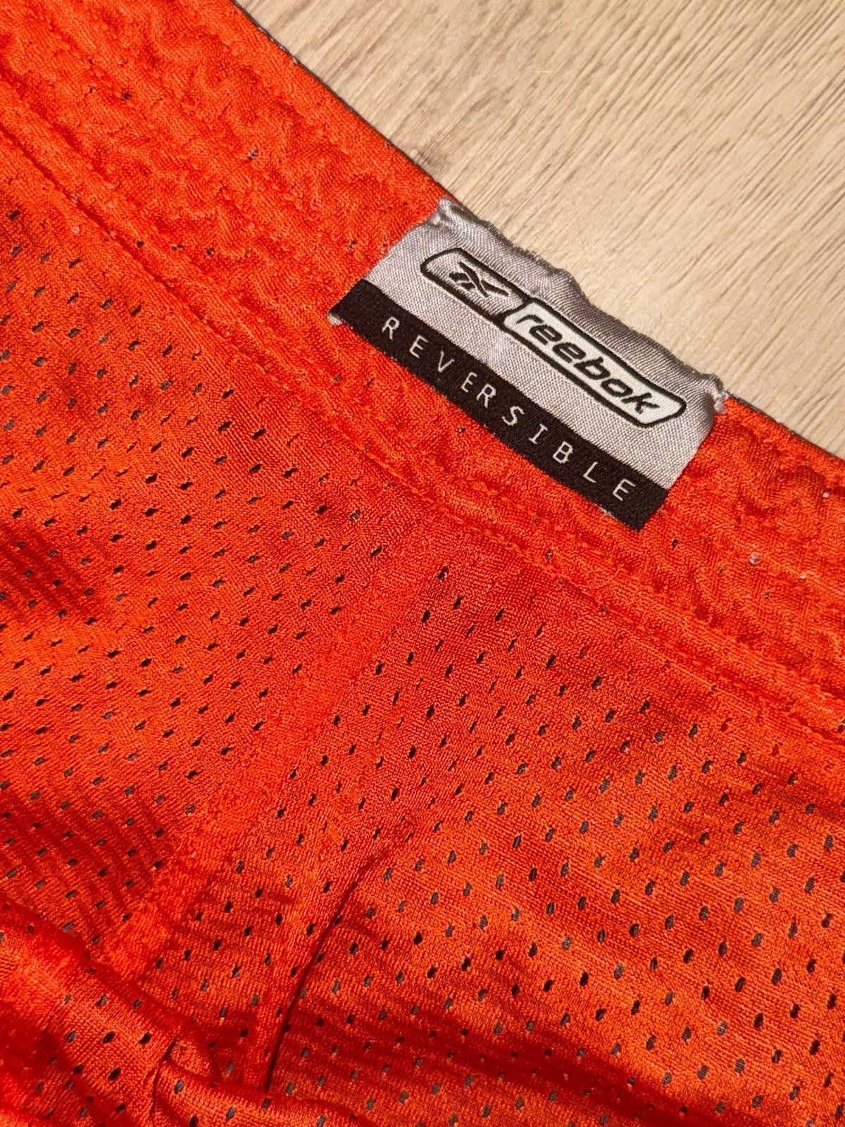 Reebok Reebok Reversible Orange Mesh & Grey Dazzle Hoop Shorts LG Size US 34 / EU 50 - 3 Thumbnail