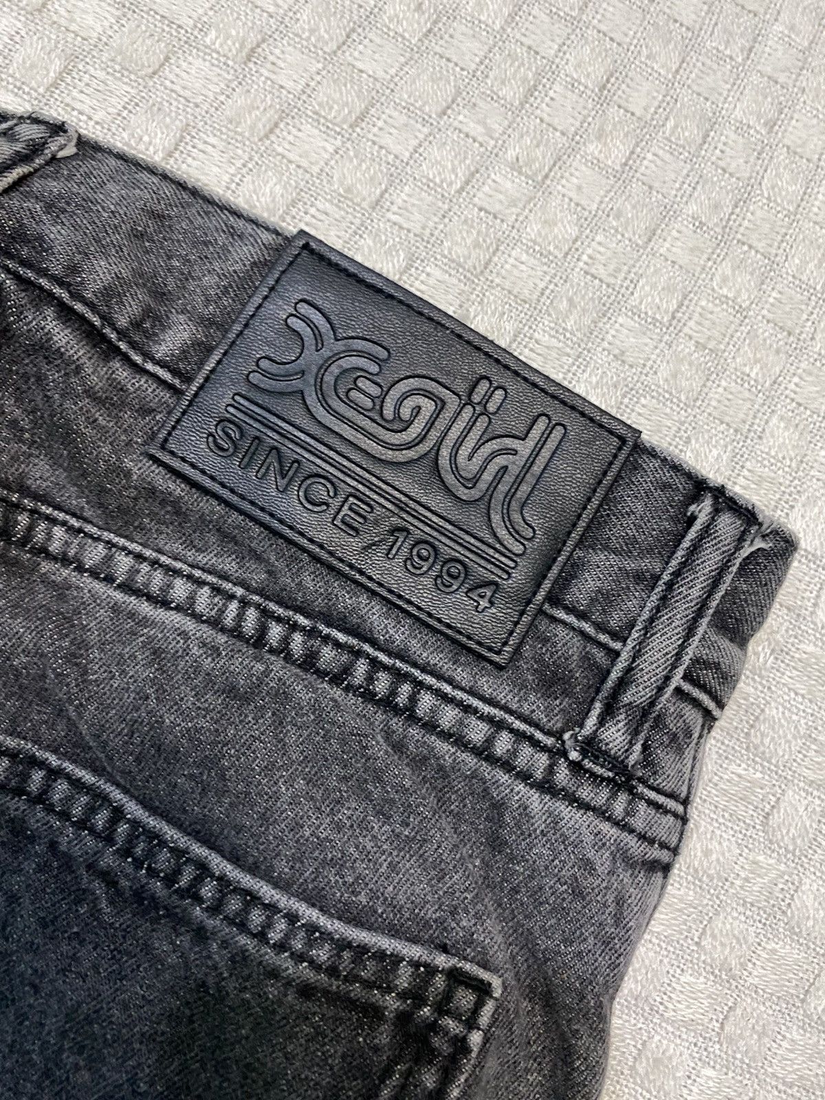 If Six Was Nine Xgirl Sich Color Ripped Distress jean denim zipped wide leg Size US 26 / EU 42 - 11 Thumbnail