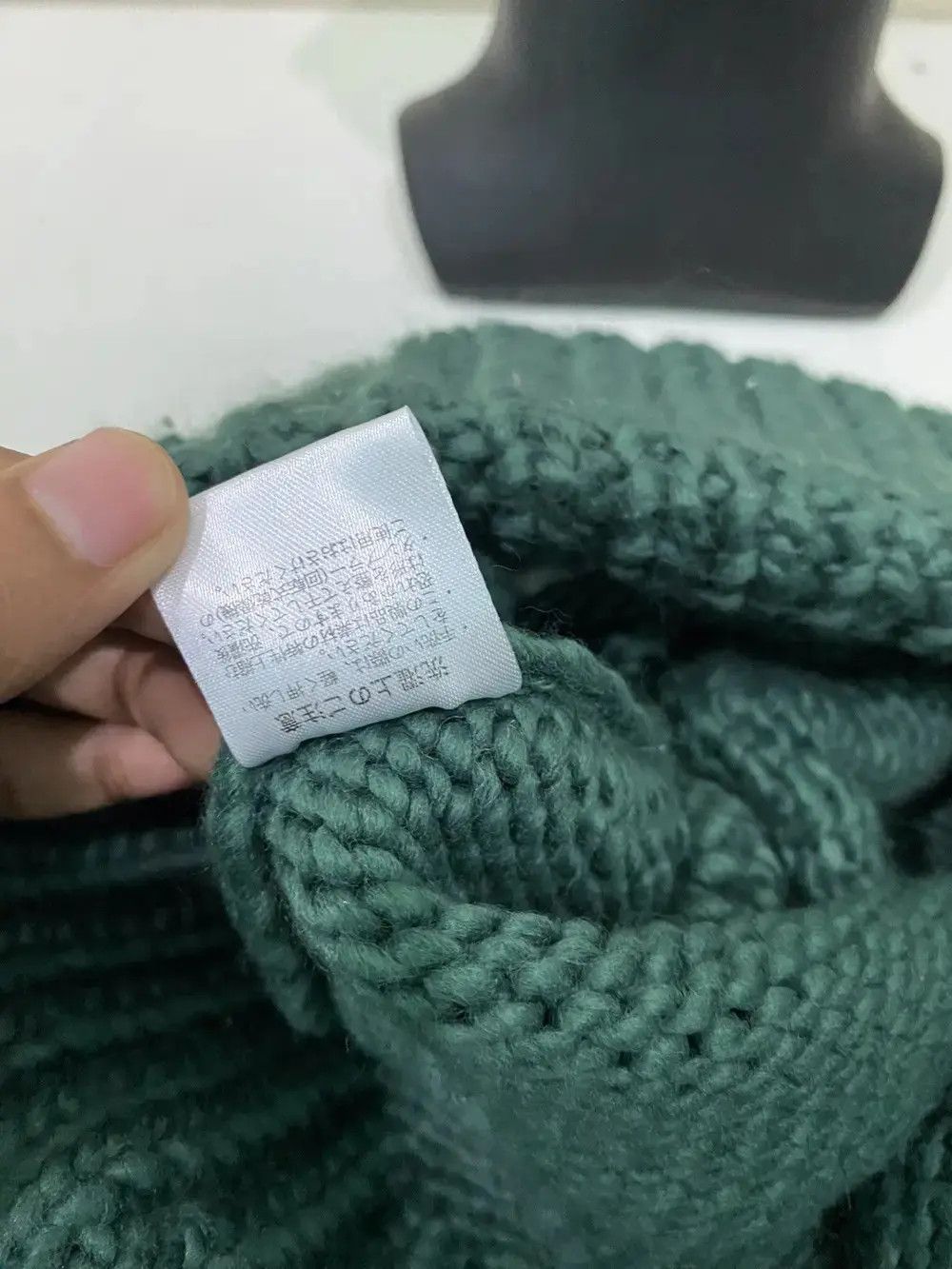 Japanese Brand Japanese Brand Vivian Blue Knit Bobble Beanie Hat Size ONE SIZE - 7 Thumbnail