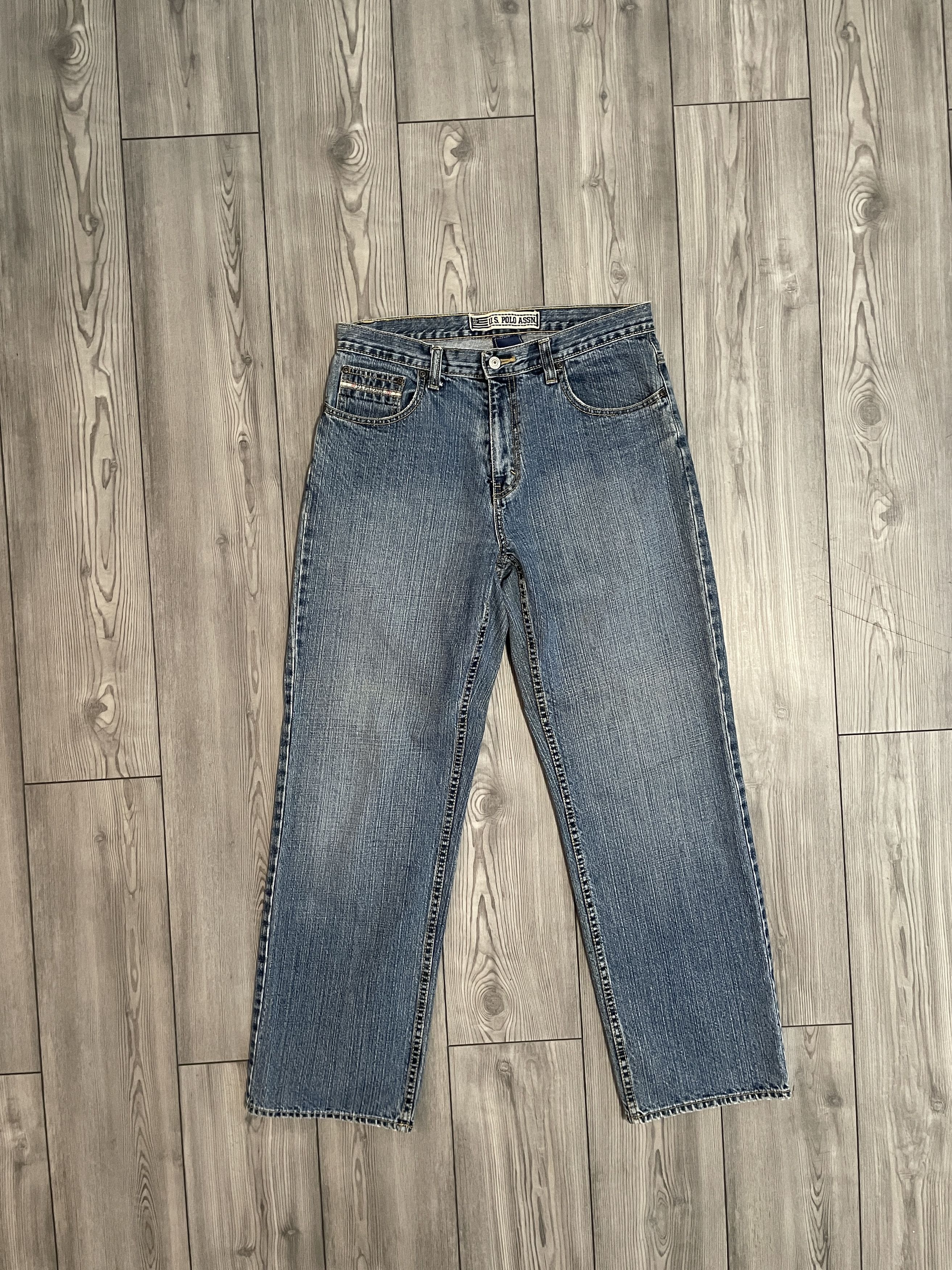 U.S. Polo Assn. Baggy Us Polo Assn. Demin Jeans Size US 32 / EU 48 - 2 Thumbnail
