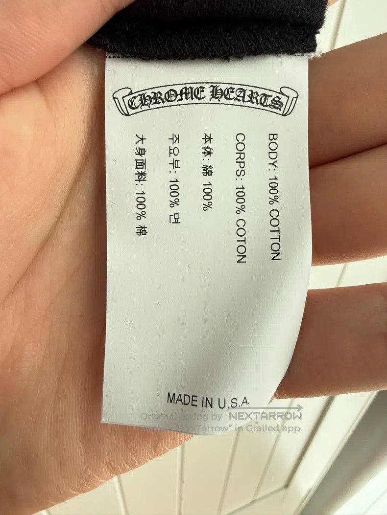 Chrome Hearts Chrome Hearts Size S Black and white color matching horsesh Size US S / EU 44-46 / 1 - 3 Thumbnail