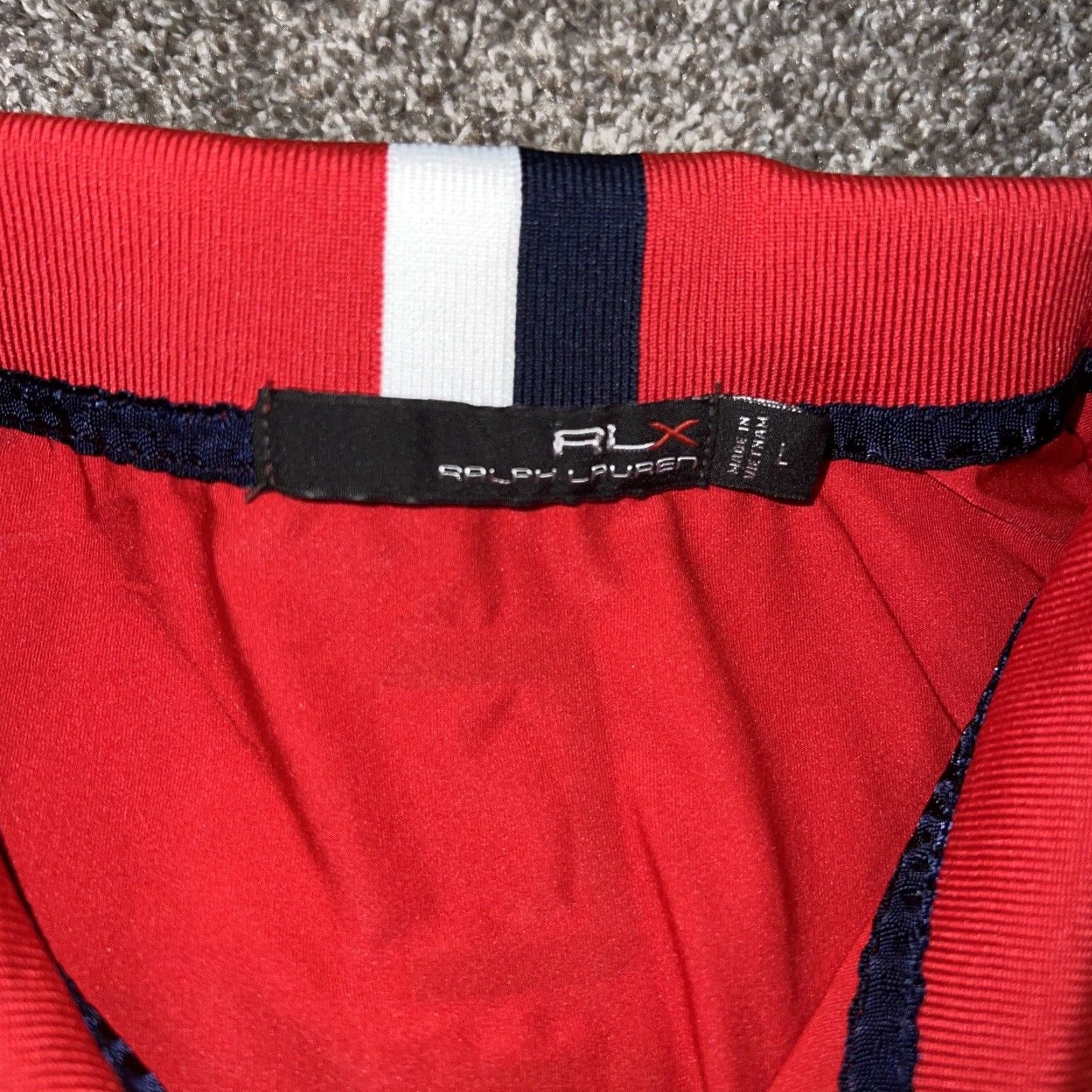 Polo Ralph Lauren Polo Ralph Lauren RLX Ryder Cup Red Polo Shirt Mens L Size US L / EU 52-54 / 3 - 3 Thumbnail
