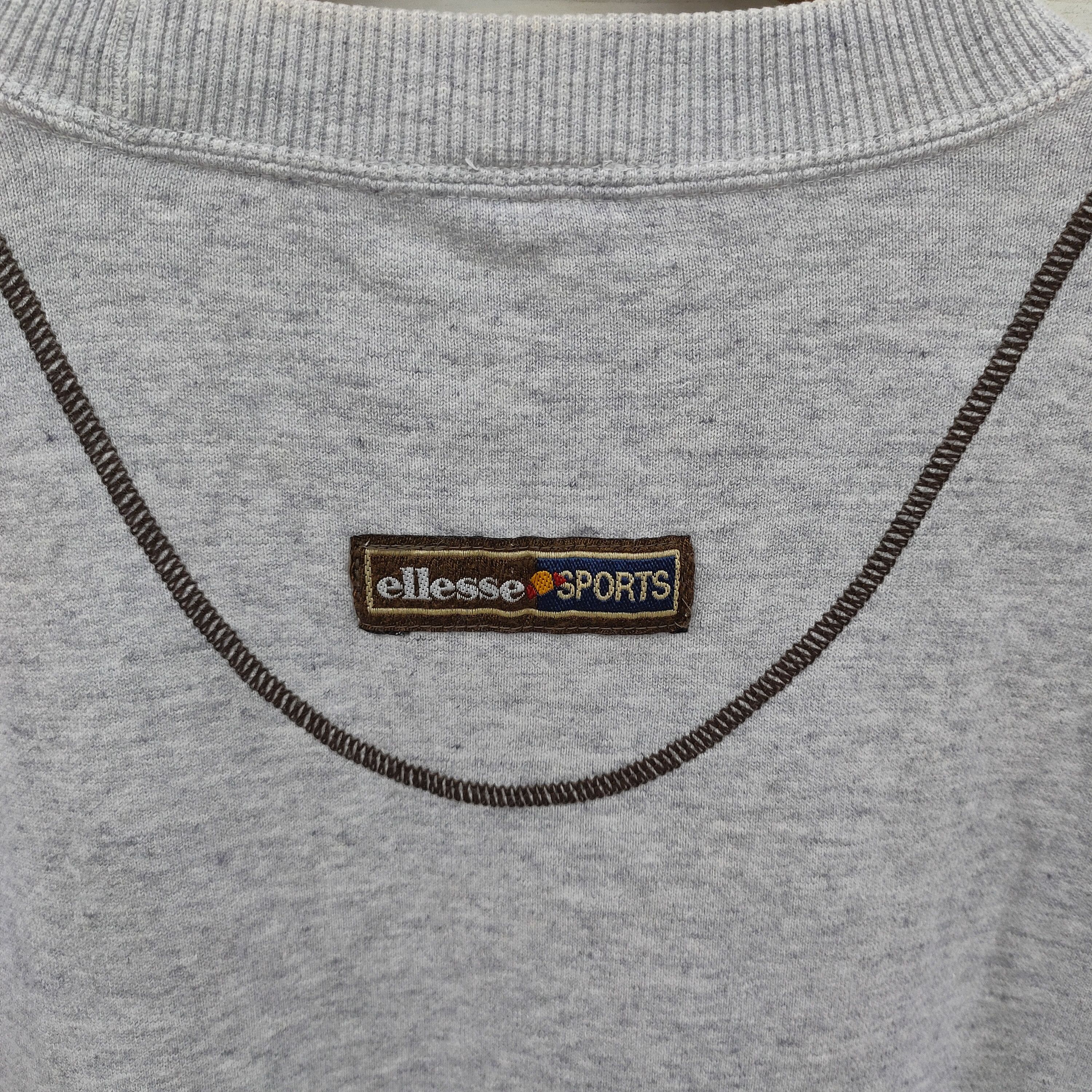 Ellesse × Vintage Vtg Ellesse Embroidered Sweater Medium Size US M / EU 48-50 / 2 - 8 Thumbnail