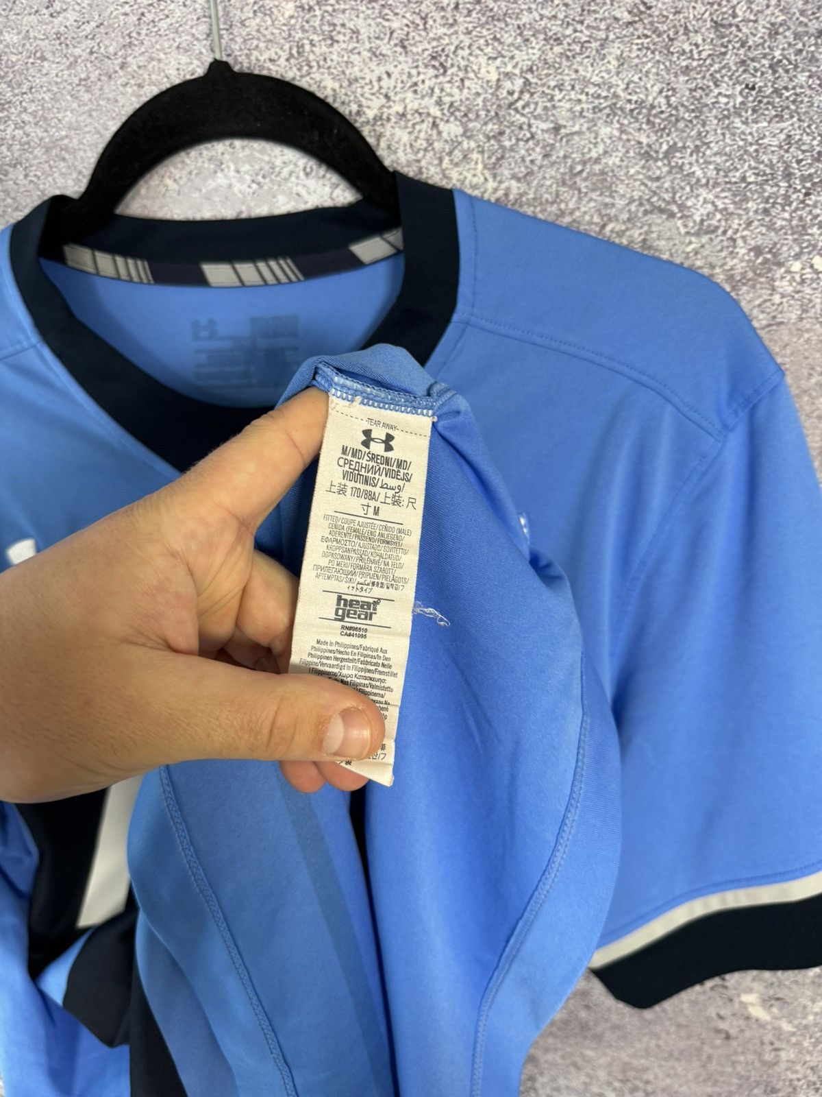 Under Armour × Vintage Vintage Tottenham 2015/16 Under Armour Jersey Blokcore M sz Size US M / EU 48-50 / 2 - 11 Thumbnail