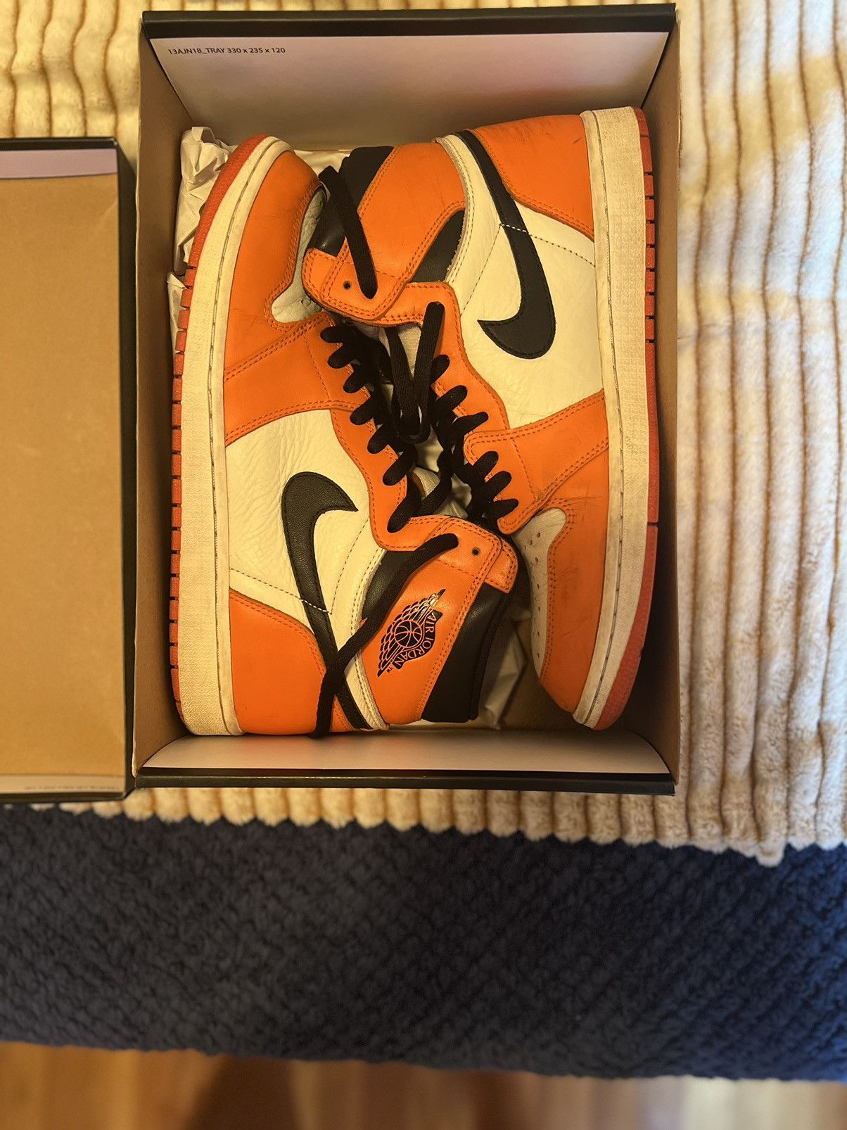 Jordan Brand × Nike Air Jordan 1 OG Reverse Shattered Backboard (sz 11.5 US) Size US 11.5 / EU 44-45 - 15 Thumbnail