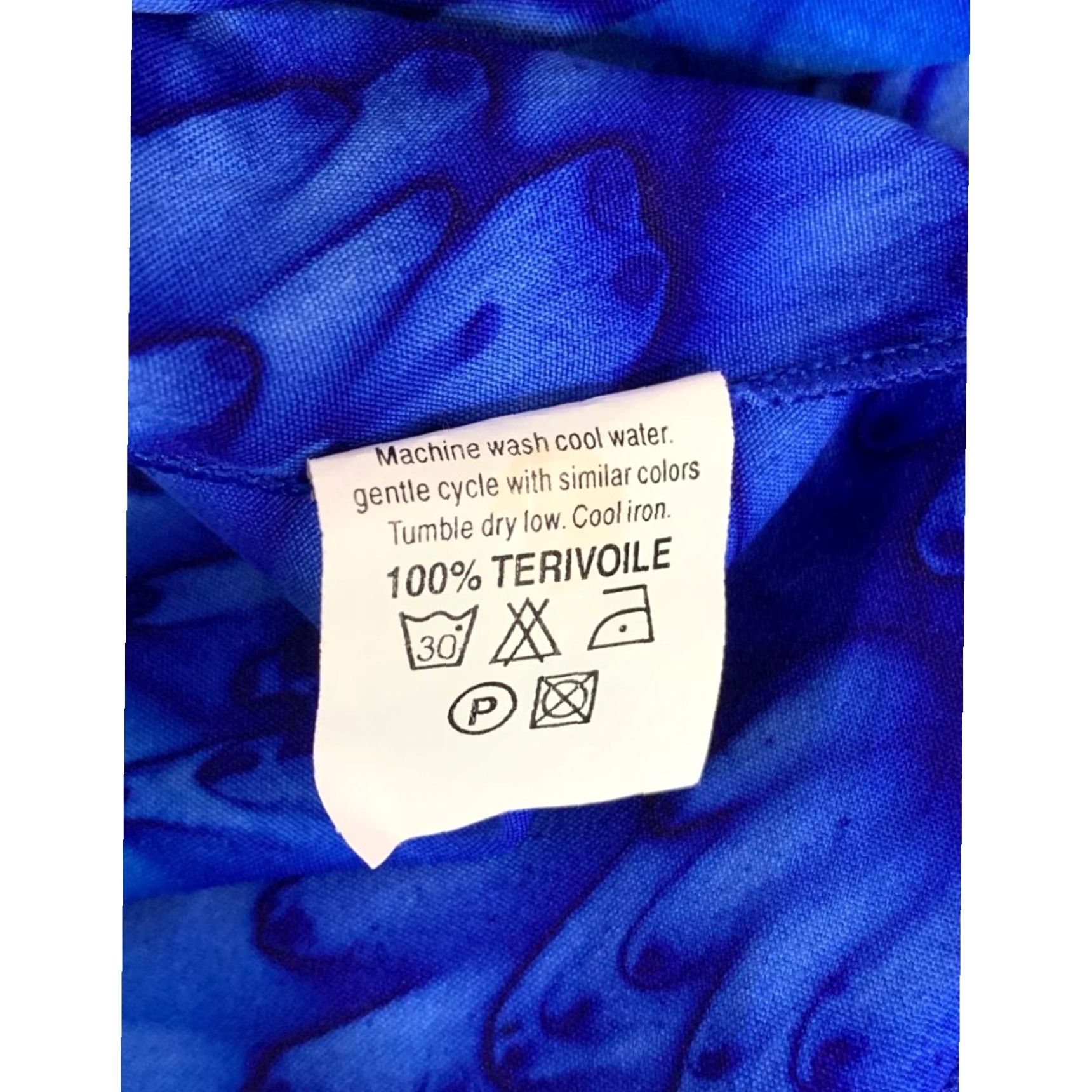 Erima Rima Sarong Beach Wear Swim Cover Up One Size 42"x 72" Blue Women Cover Up Size ONE SIZE - 6 Thumbnail