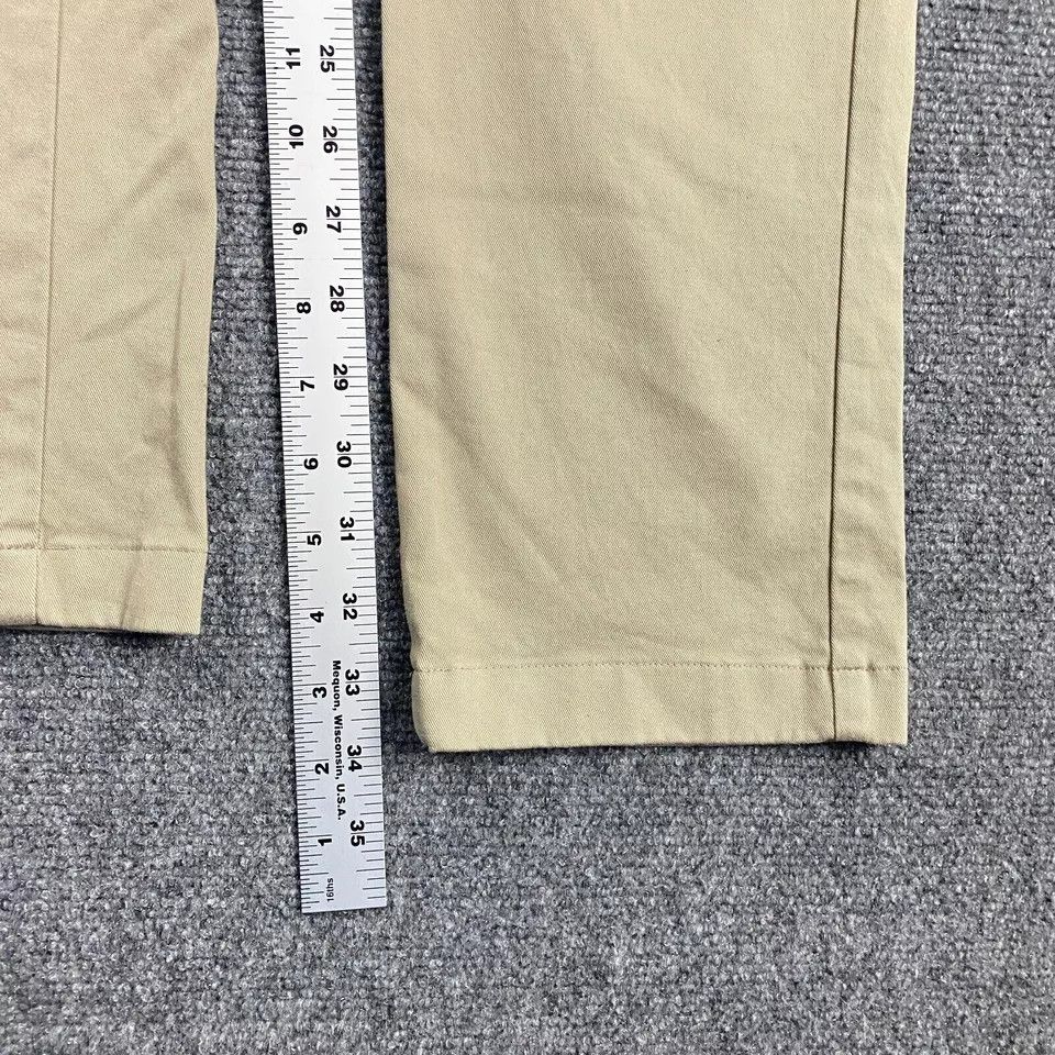 Uniqlo Uniqlo Pants Mens 31x34 Beige Chino Casual Straight Leg Size US 31 - 3 Thumbnail