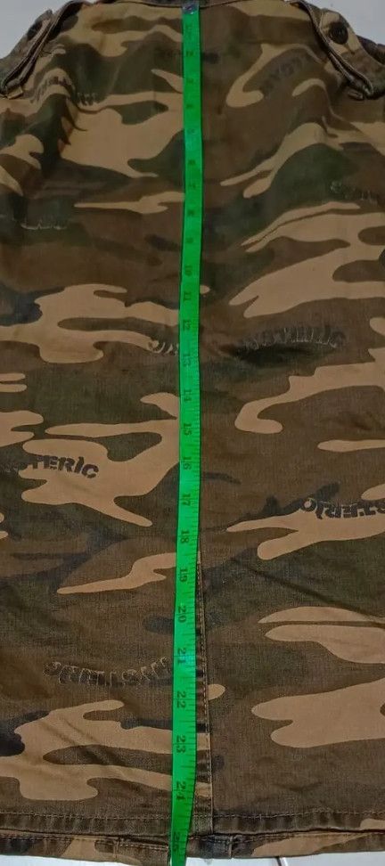 Hysteric Glamour Hysteric Glamour Thick Cargo Militair Shirt Camo Size S / US 4 / IT 40 - 4 Thumbnail