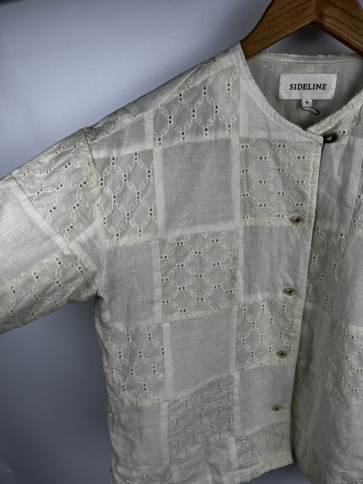 Other Sideline Womens Stella Shirt Buttermilk Patchwork Size S / US 4 / IT 40 - 5 Thumbnail