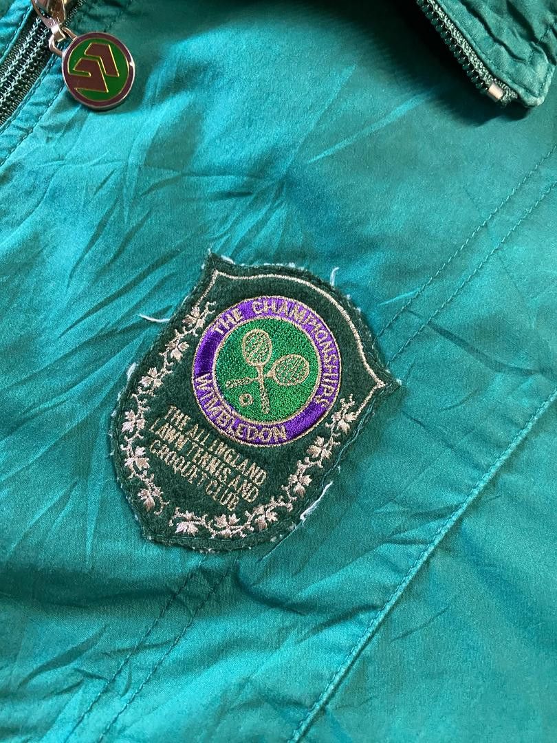 Japanese Brand VINTAGE WIMBLEDON TENNIS BOMBERS JACKET Size US S / EU 44-46 / 1 - 7 Thumbnail