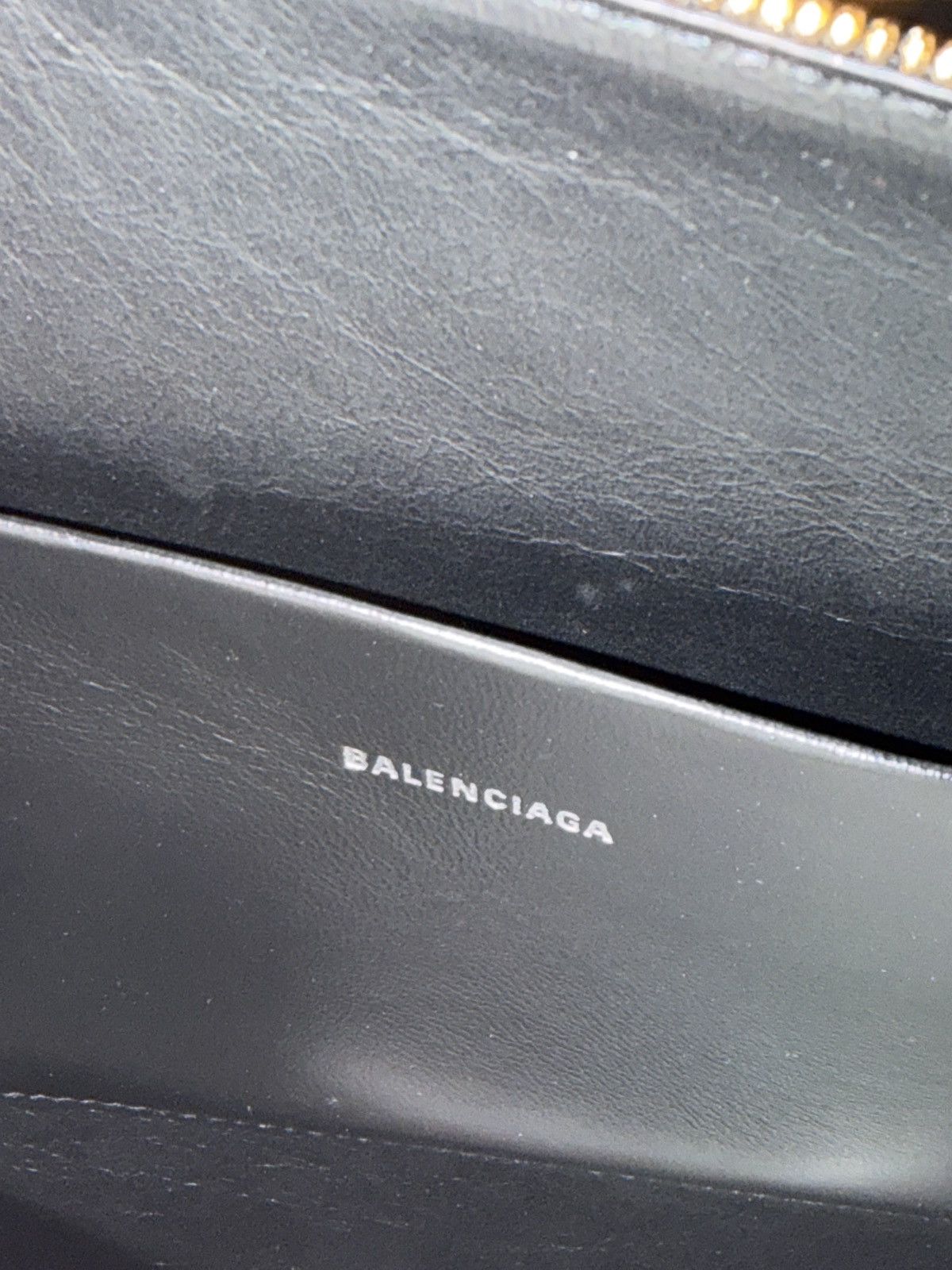Balenciaga Balenciaga black leather large pouch Size ONE SIZE - 2 Thumbnail