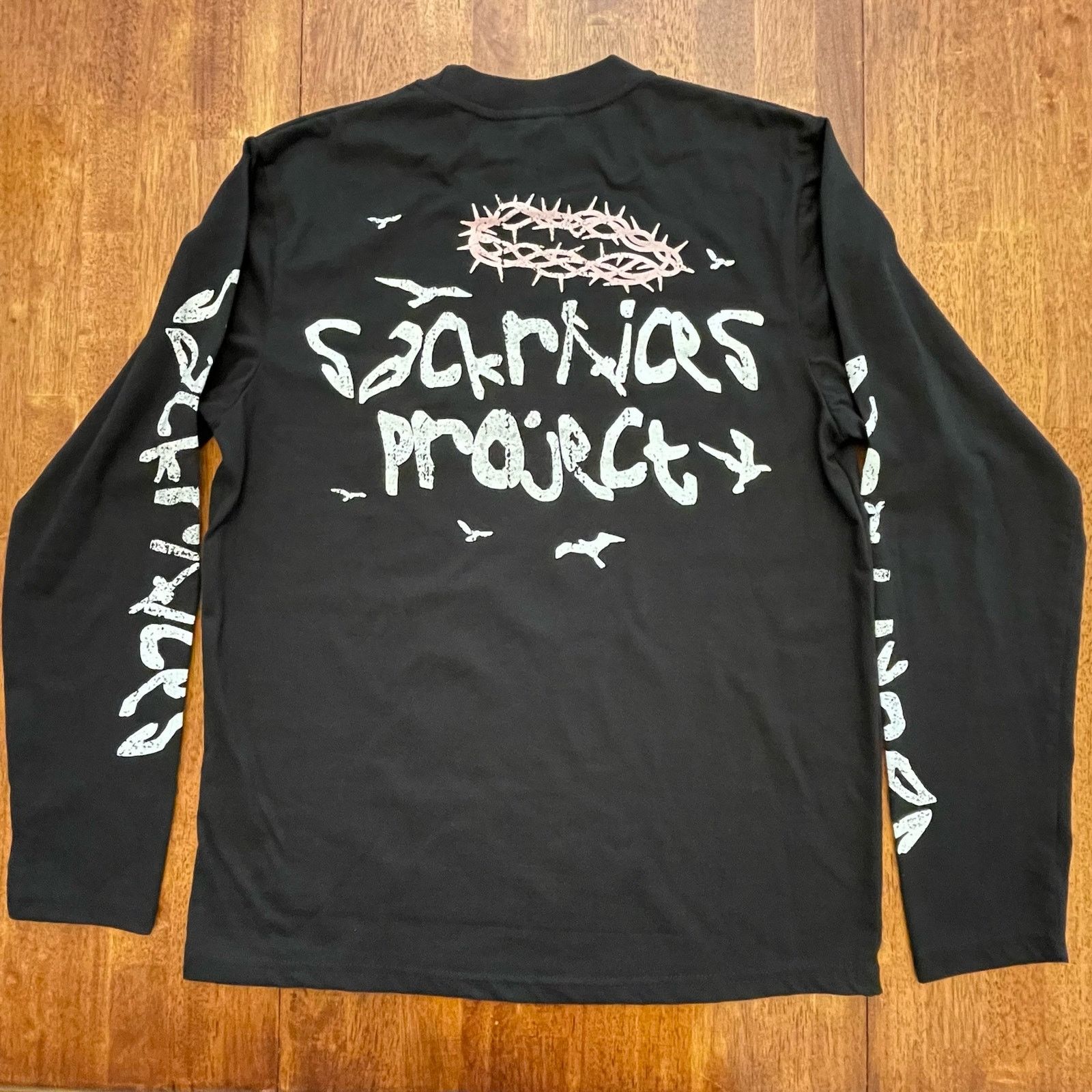 Other Sackrifices Graphic Tee Long Sleeve Shirt Black L Size US L / EU 52-54 / 3 - 3 Thumbnail