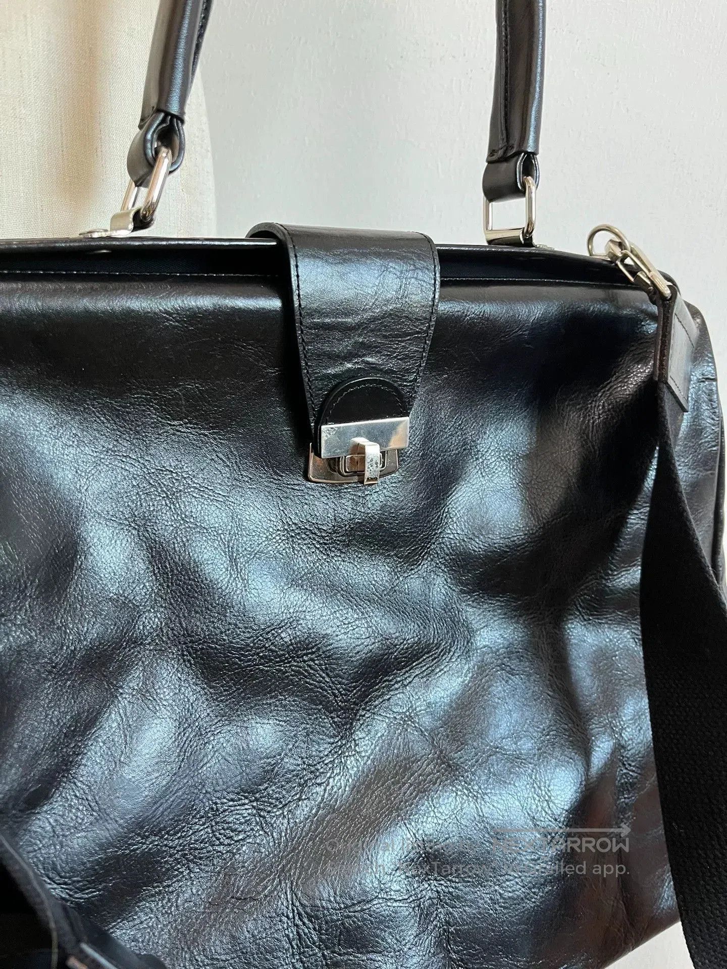 Yohji Yamamoto Yohji Yamamoto Y's Red Label Doctor Bag. Size ONE SIZE - 3 Thumbnail