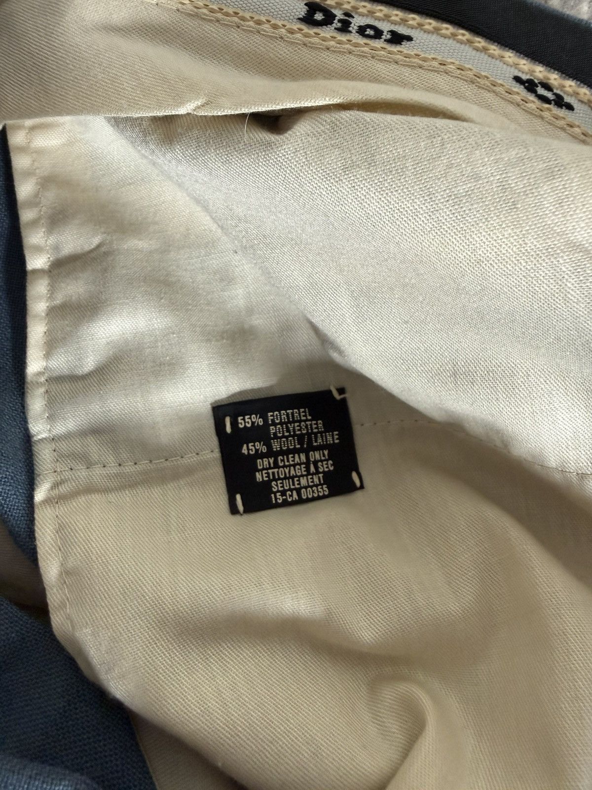 Dior Vintage Christian Dior Wool Blend Dress Pants Size US 34 / EU 50 - 5 Thumbnail