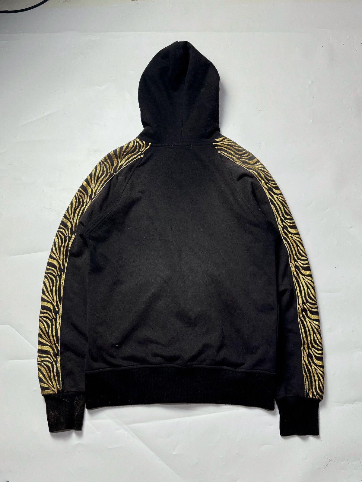 Hysteric Glamour × If Six Was Nine × Japanese Brand Japanese Full Zipper Hoodie Black Faded Size US M / EU 48-50 / 2 - 5 Thumbnail