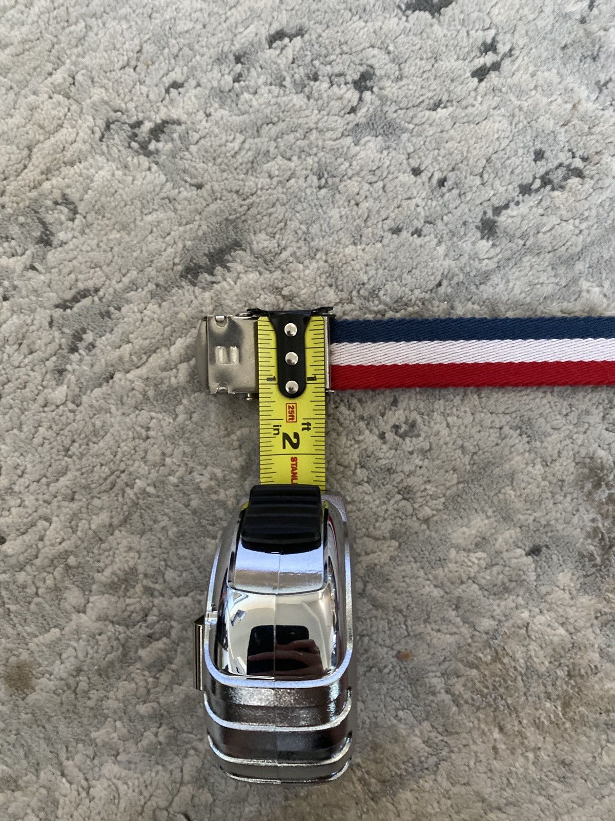 Dior Tricolor Canvas Belt - Rollercoaster Buckle Size ONE SIZE - 7 Thumbnail