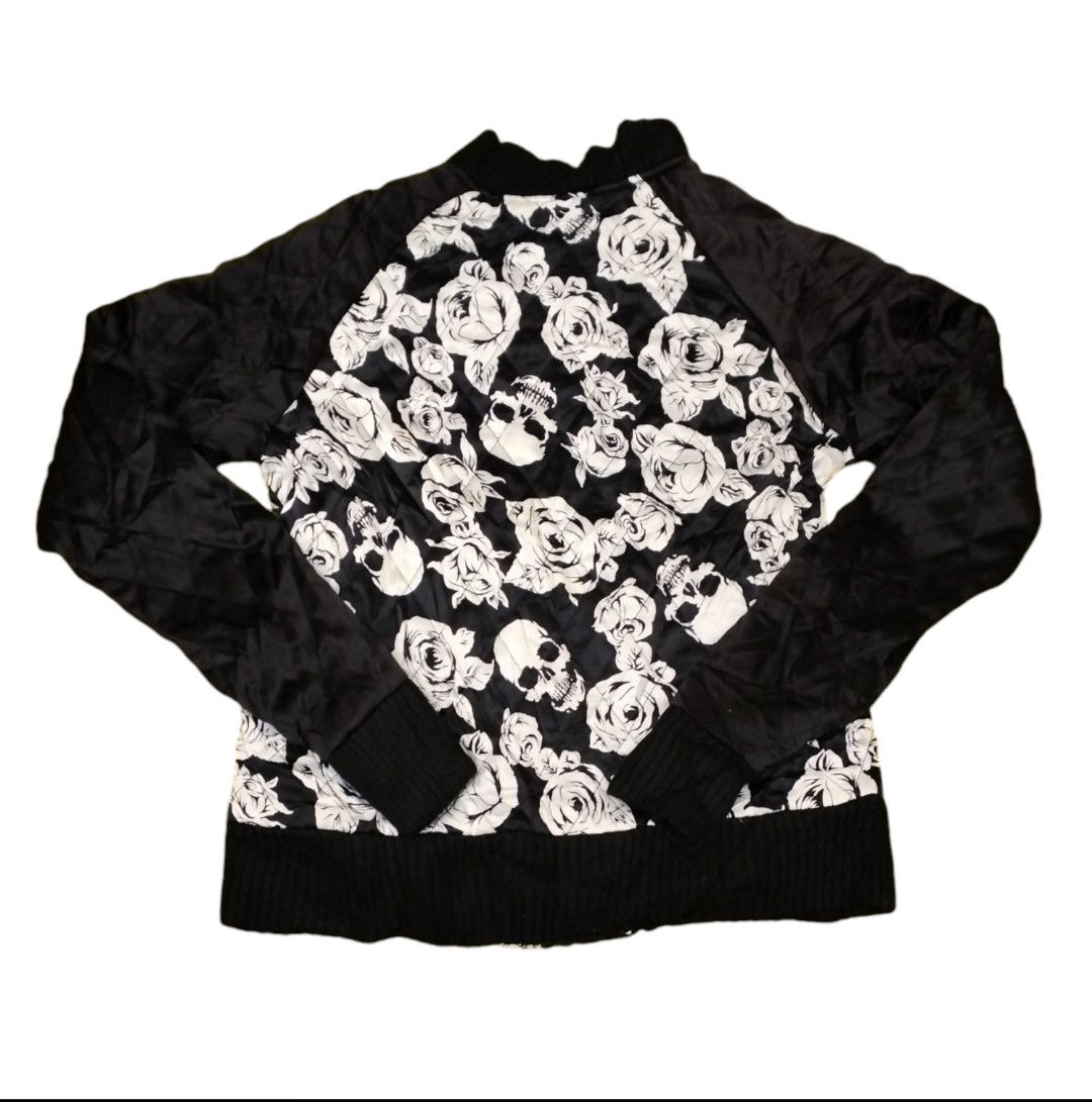 Japanese Brand × Vintage Dig Deep skull and Roses Jacket Size US M / EU 48-50 / 2 - 7 Thumbnail