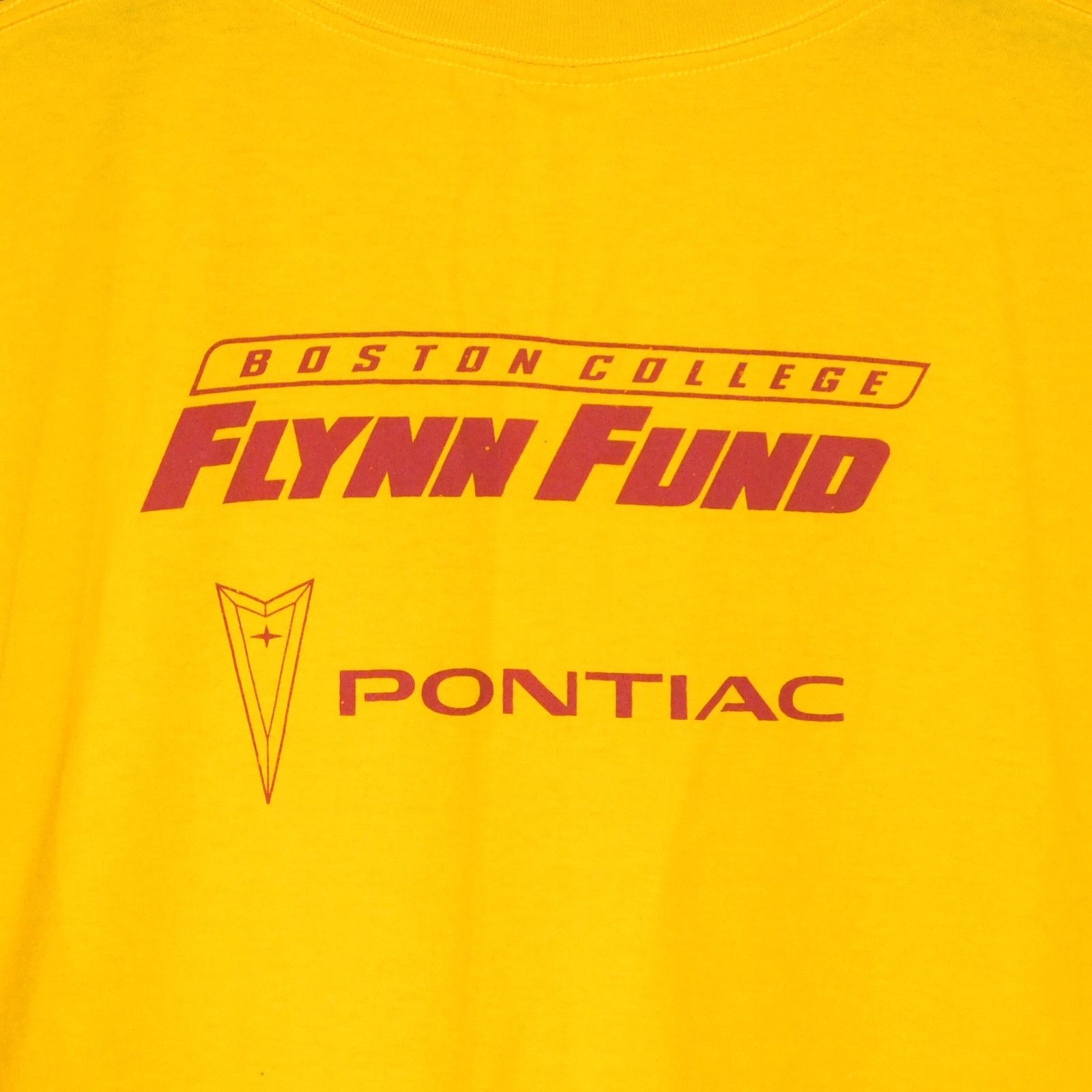 Gildan Y2K Boston College Eagles Solid Gold T Shirt Size XL Pontiac Size US XL / EU 56 / 4 - 5 Thumbnail