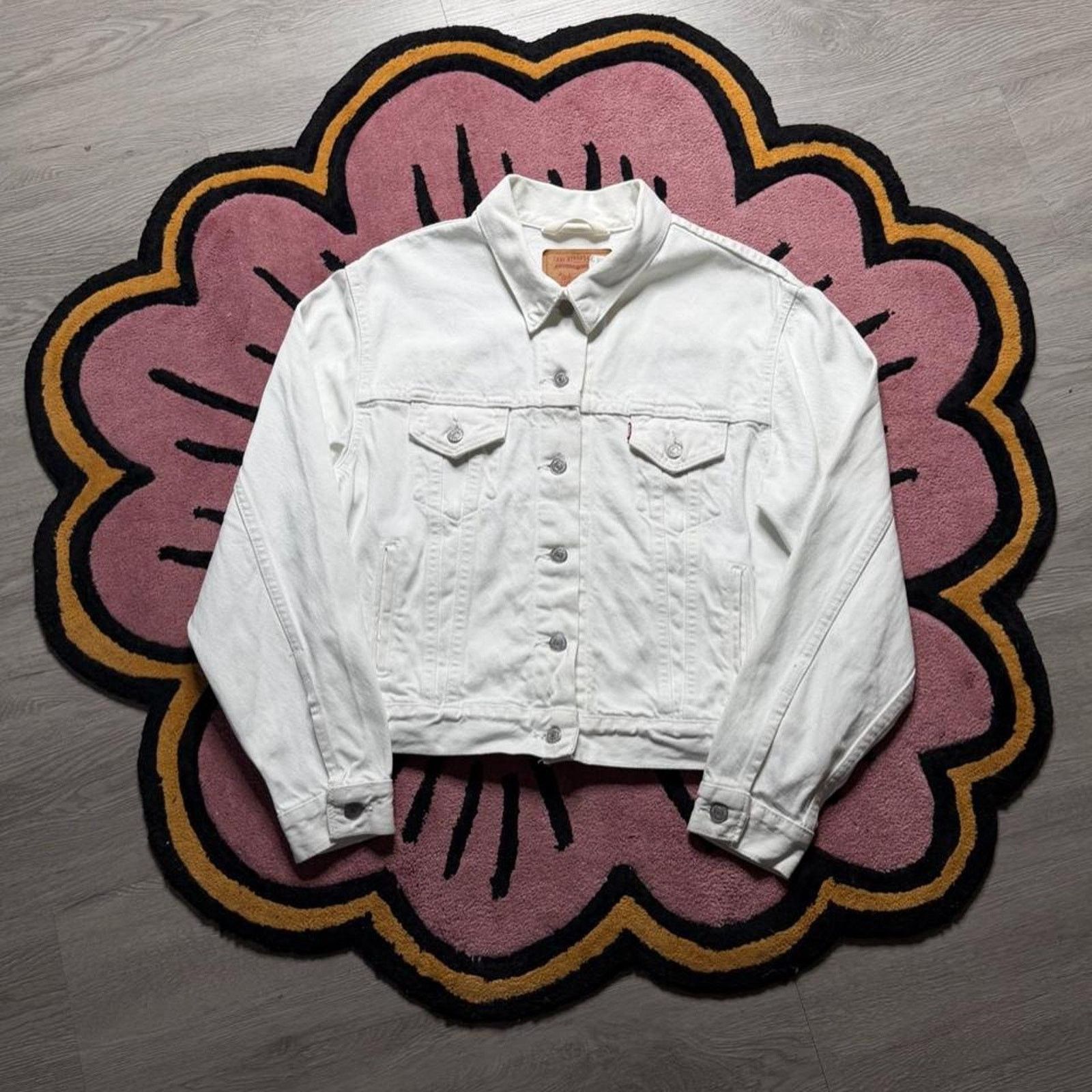 Kith × Levi's KITH X LEVI'S THRASHED TRUCKER JACKET LIGHT BLUE