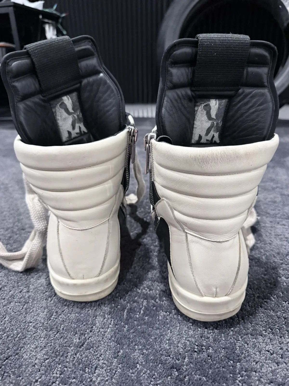 Rick Owens Rick Owens “Big Lace” Geobaskets Size US 12 / EU 45 - 8 Thumbnail