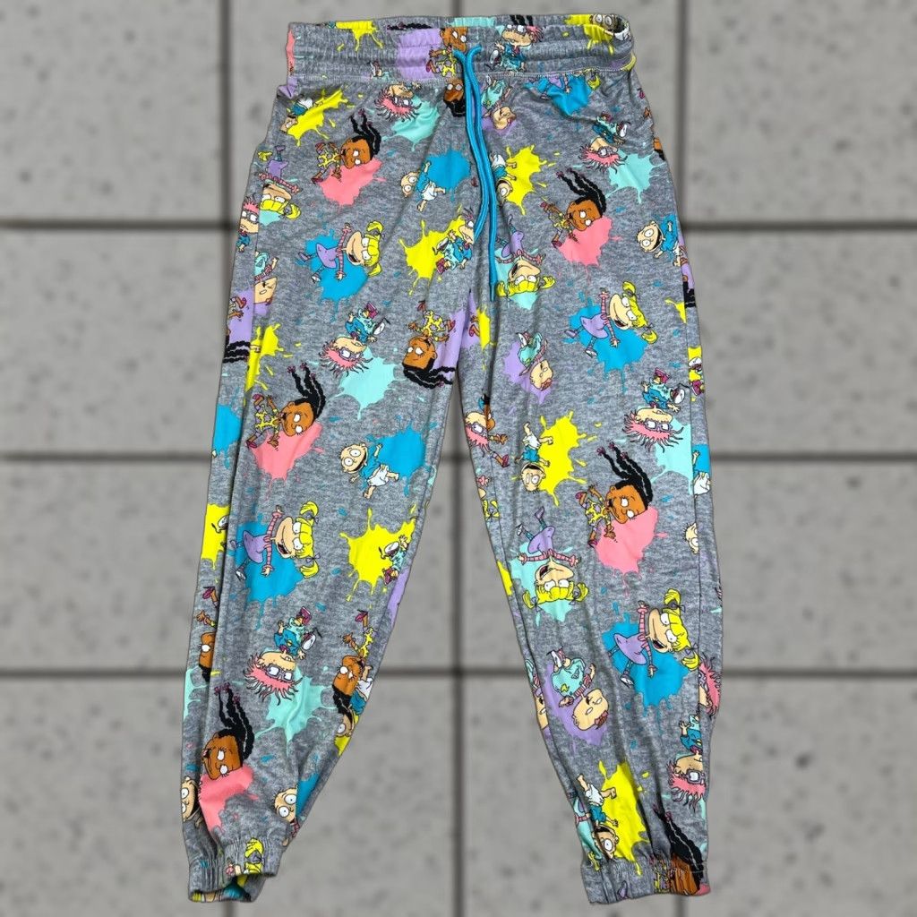 Nickelodeon Nickelodeon Women’s Pajama Pants Joggers Rugrats Size M Gray 8-10 Lightweight, Pre owned, Good condition Size 32" / US 10 / IT 46 - 1 Thumbnail