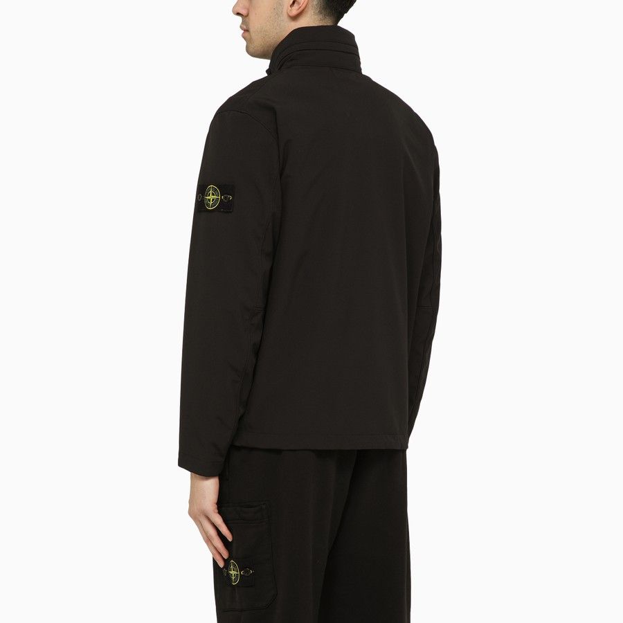 Stone Island o1d2blof0624 Soft-Shell Jacket in Black Size US L / EU 52-54 / 3 - 3 Thumbnail