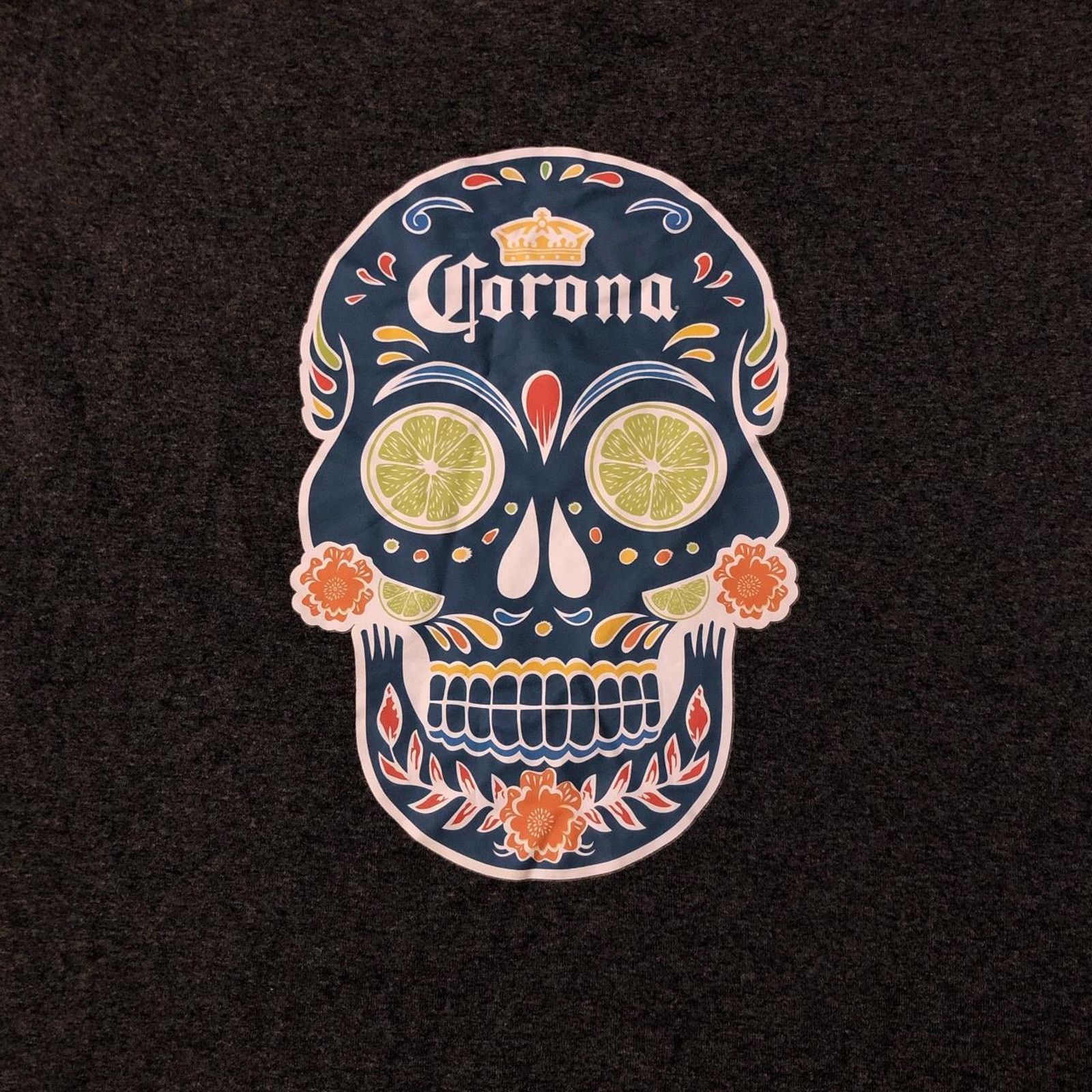 Other Grey Capital Reyes Corona Mexican Skull Graphic Tee Size US XXL / EU 58 / 5 - 3 Thumbnail