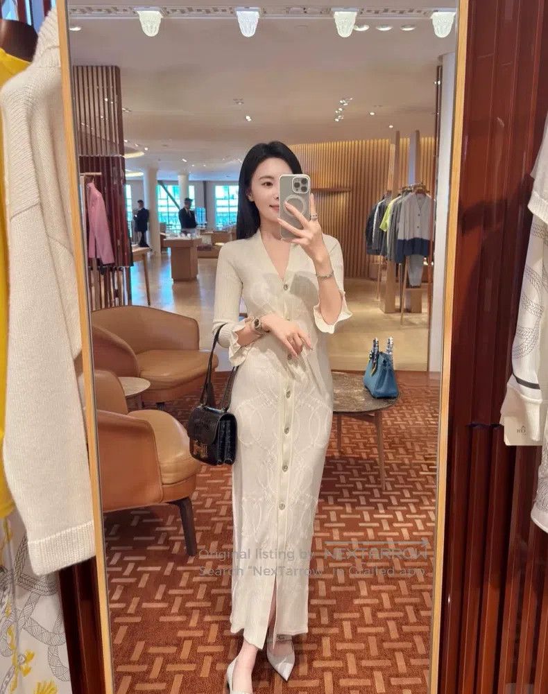 Hermes Hermes Palefroi Remix Lightweight Long Cardigan with Five- Size XS / US 0-2 / IT 36-38 - 1 Thumbnail